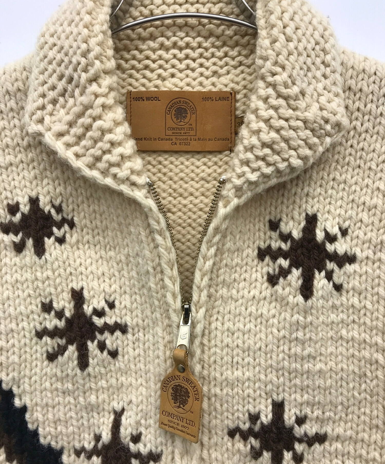 Canadian Sweater Company ベスト アイボリー