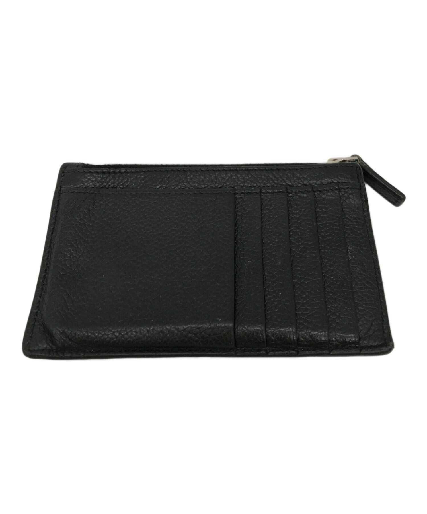 バレンシアガ パスケース ec-23506 ブラック 616015 美品 レザー 中古