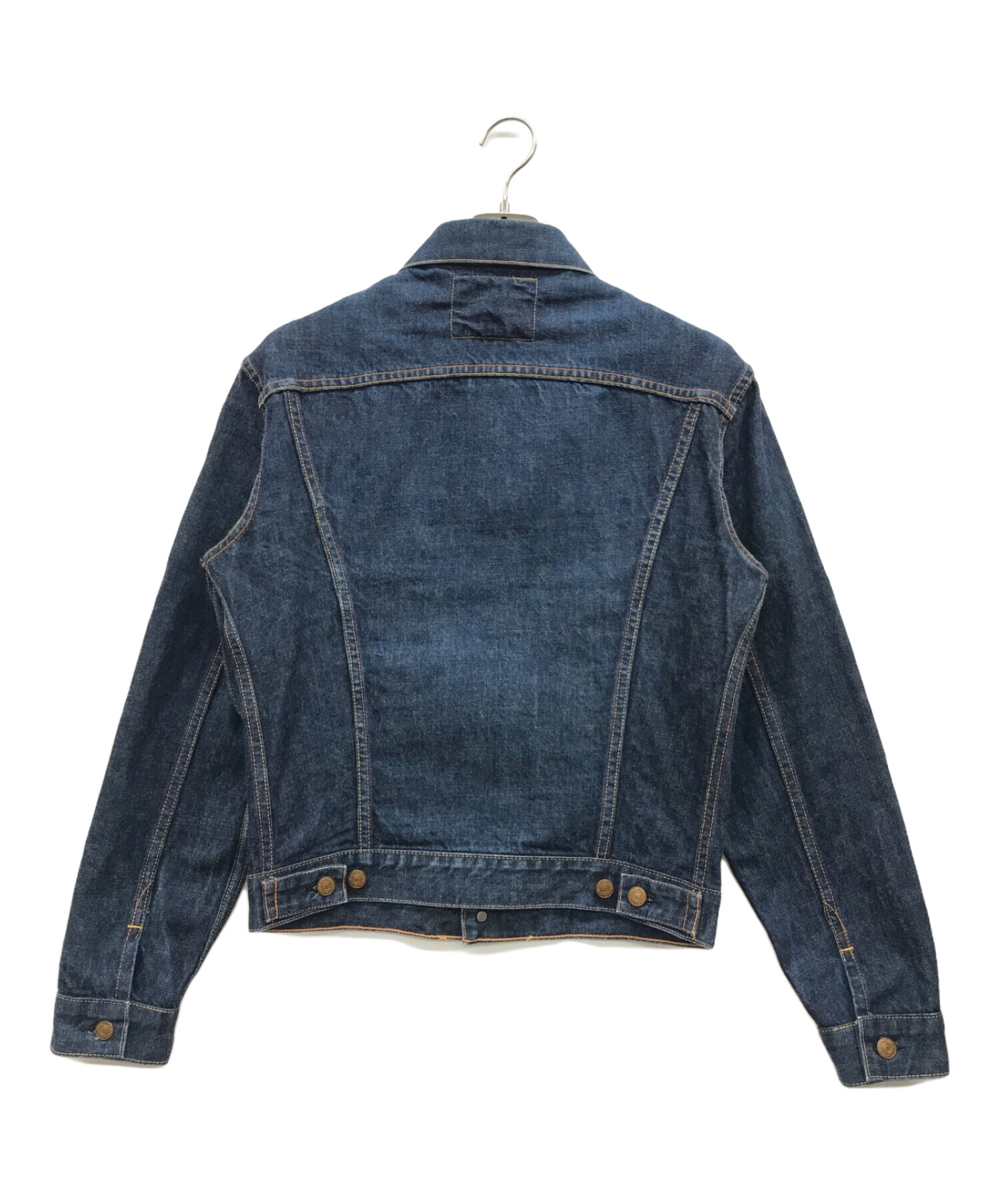 中古・古着通販】EVISU (エビス) デニムジャケット インディゴ サイズ 