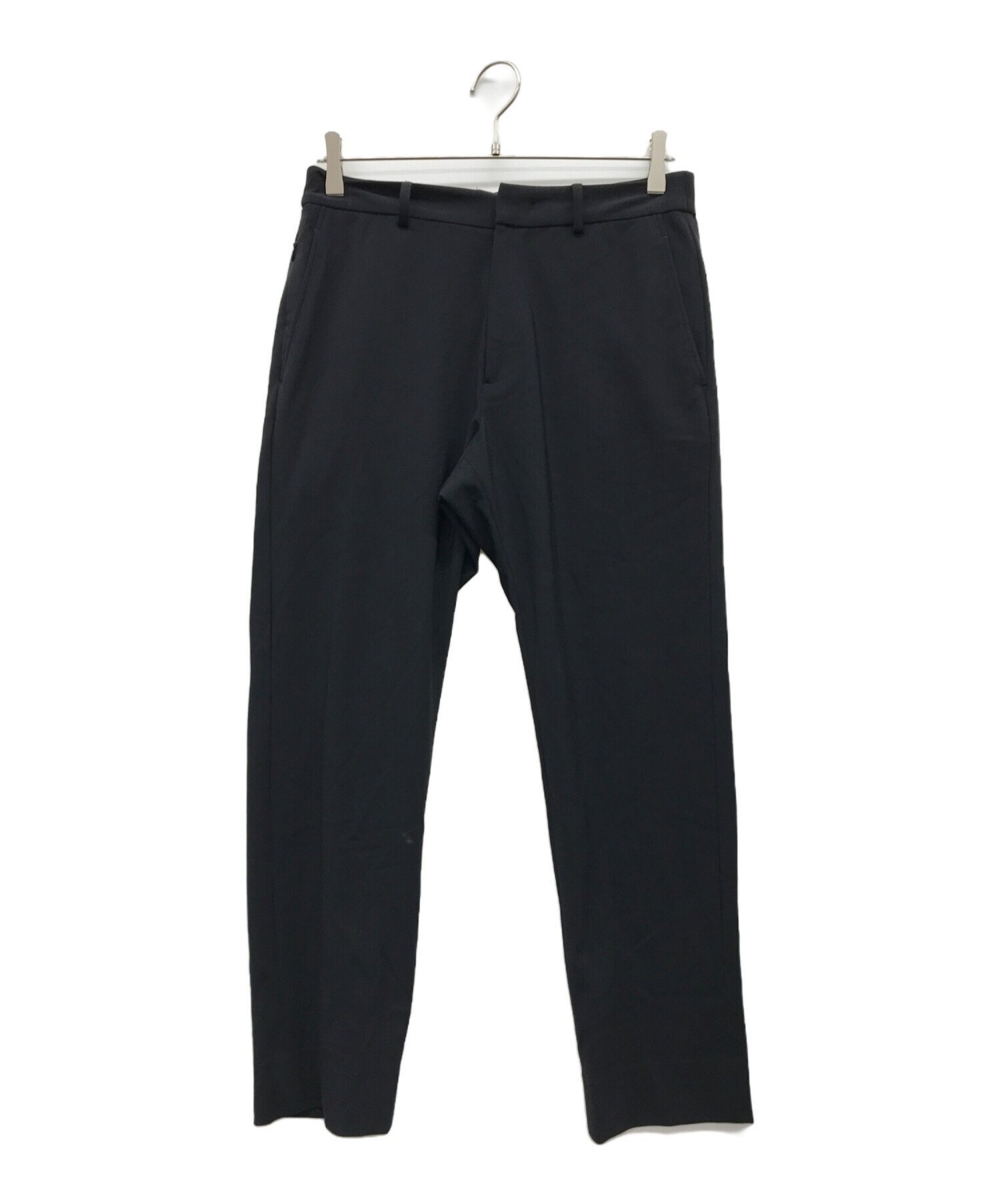 中古・古着通販】theory (セオリー) ストレッチパンツ ブラック  