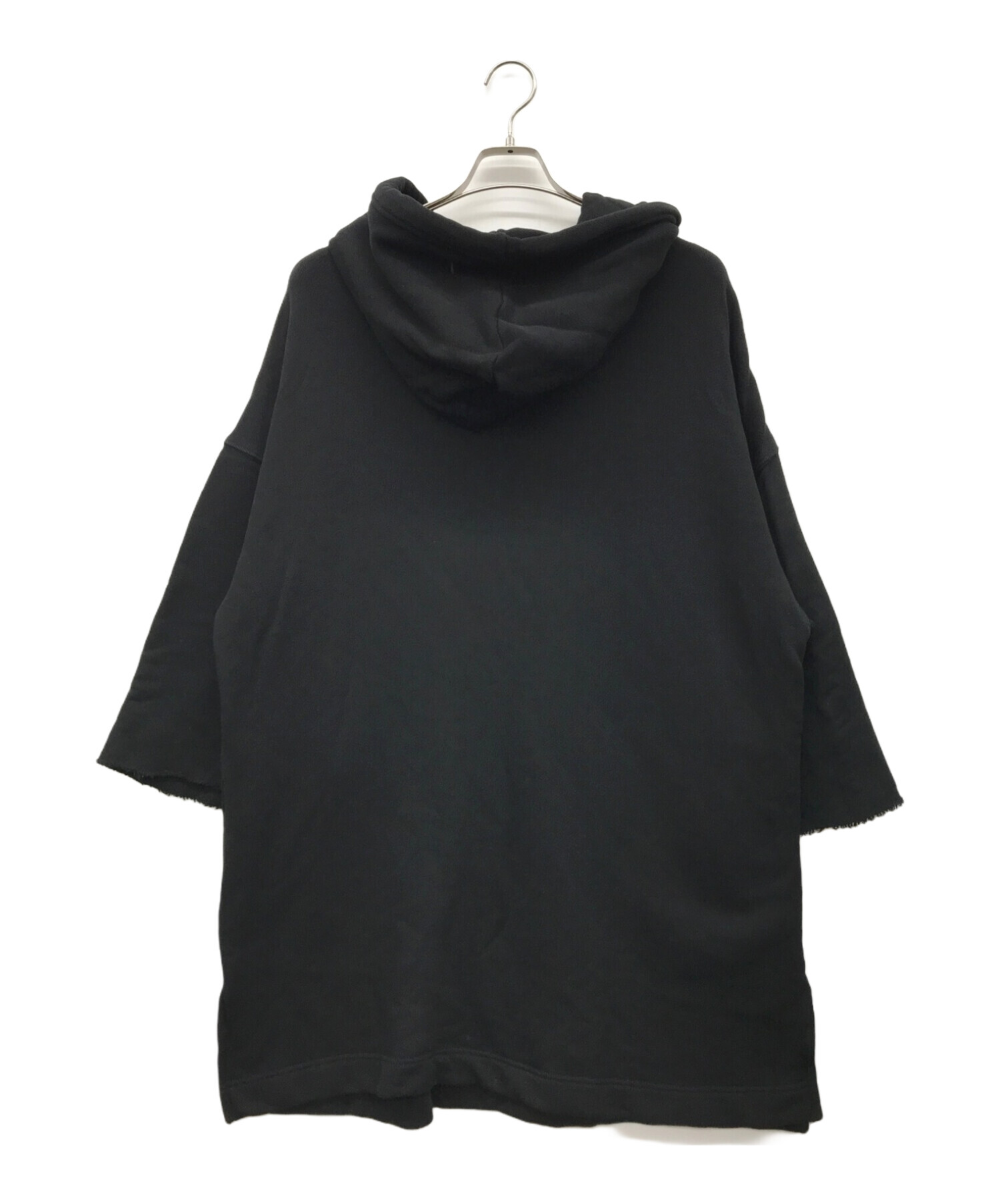 中古・古着通販】DIESEL (ディーゼル) パーカーワンピース ブラック  
