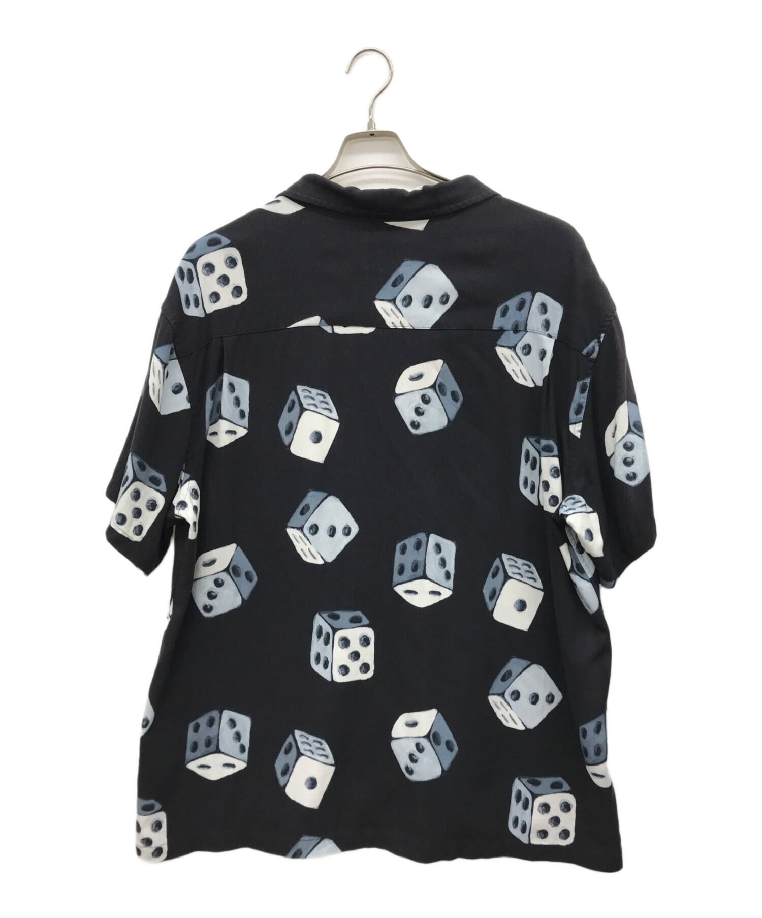 中古・古着通販】stussy (ステューシー) ダイス柄オープンカラーシャツ 