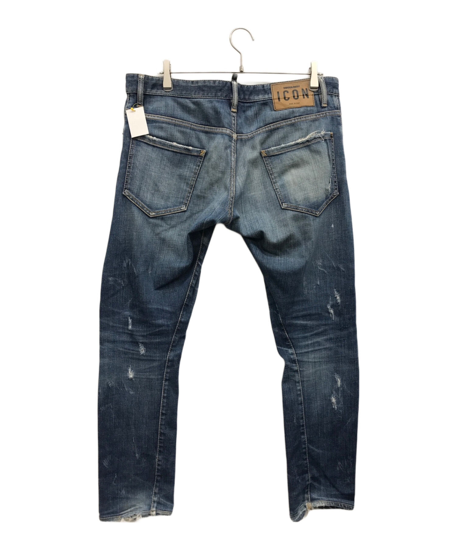 中古・古着通販】DSQUARED2 (ディースクエアード) ダメージ加工デニム  