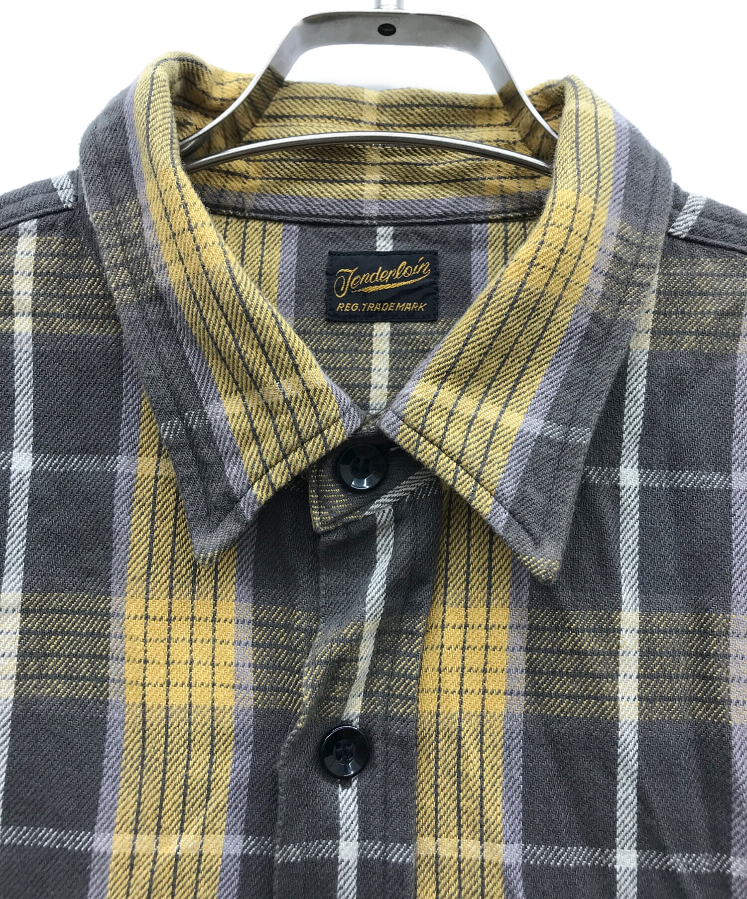 TENDERLOINヘビーフランネルチェックシャツ テンダーロイン チェック