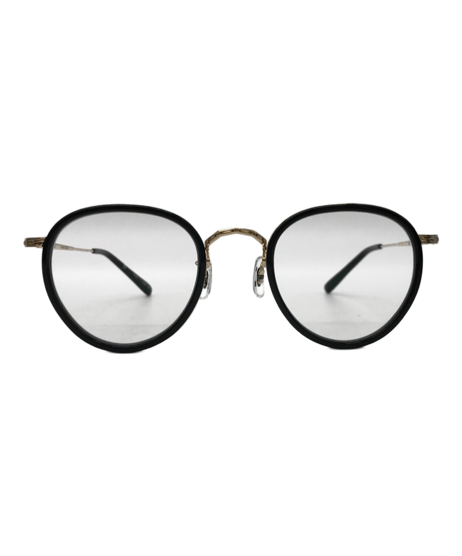 中古】オリバーピープルズ OLIVER PEOPLES メガネ 度なし べっ甲柄 茶 