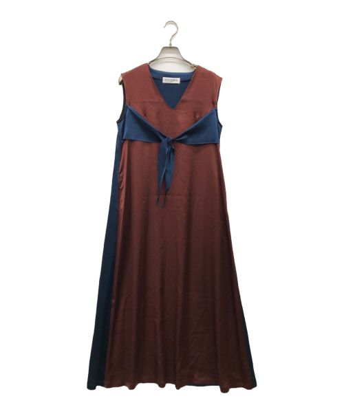 中古・古着通販】KISHIDAMIKI (キシダミキ) ノースリーブワンピース 