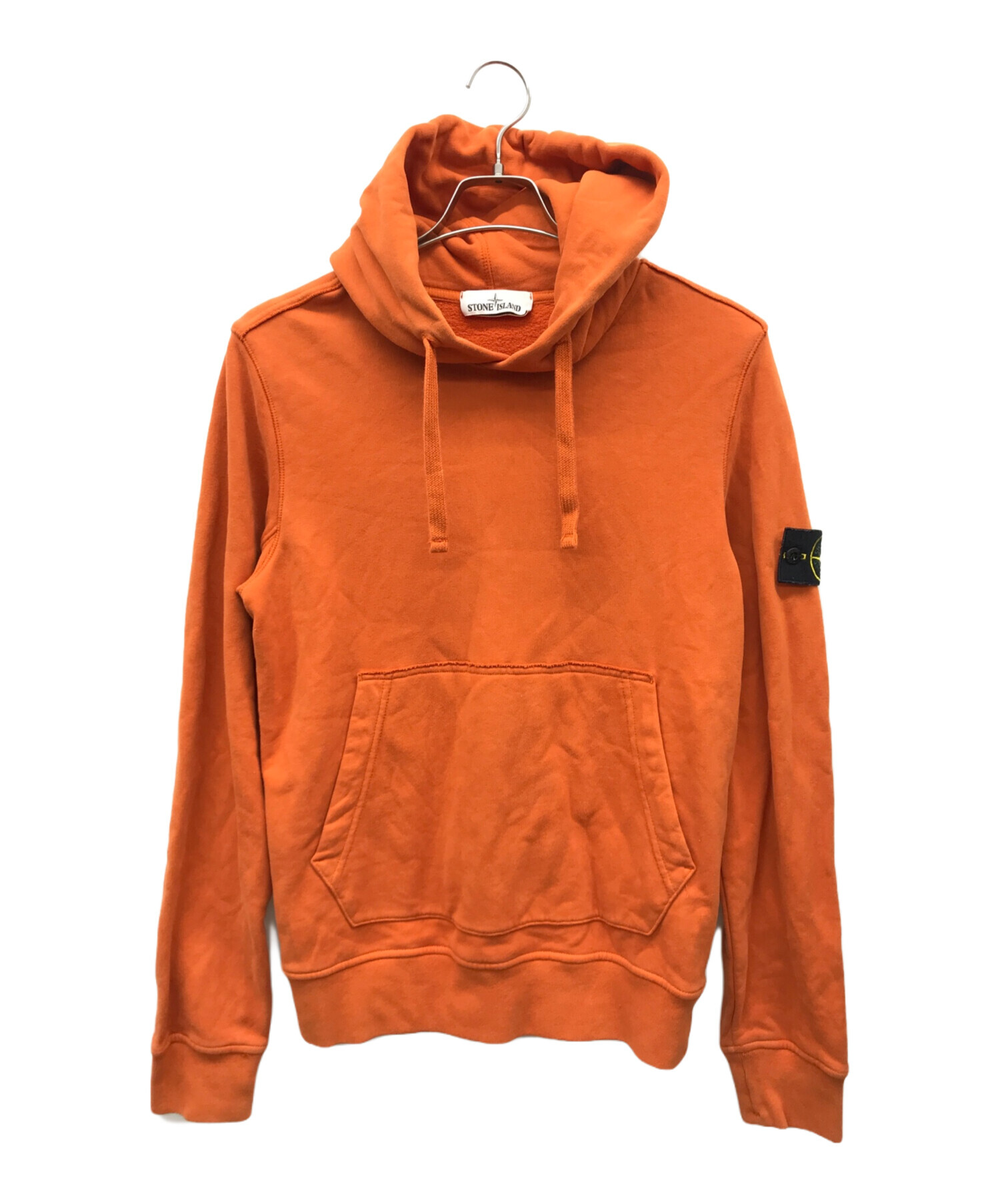 STONE ISLAND オレンジ スウェット トレーナー Sサイズ