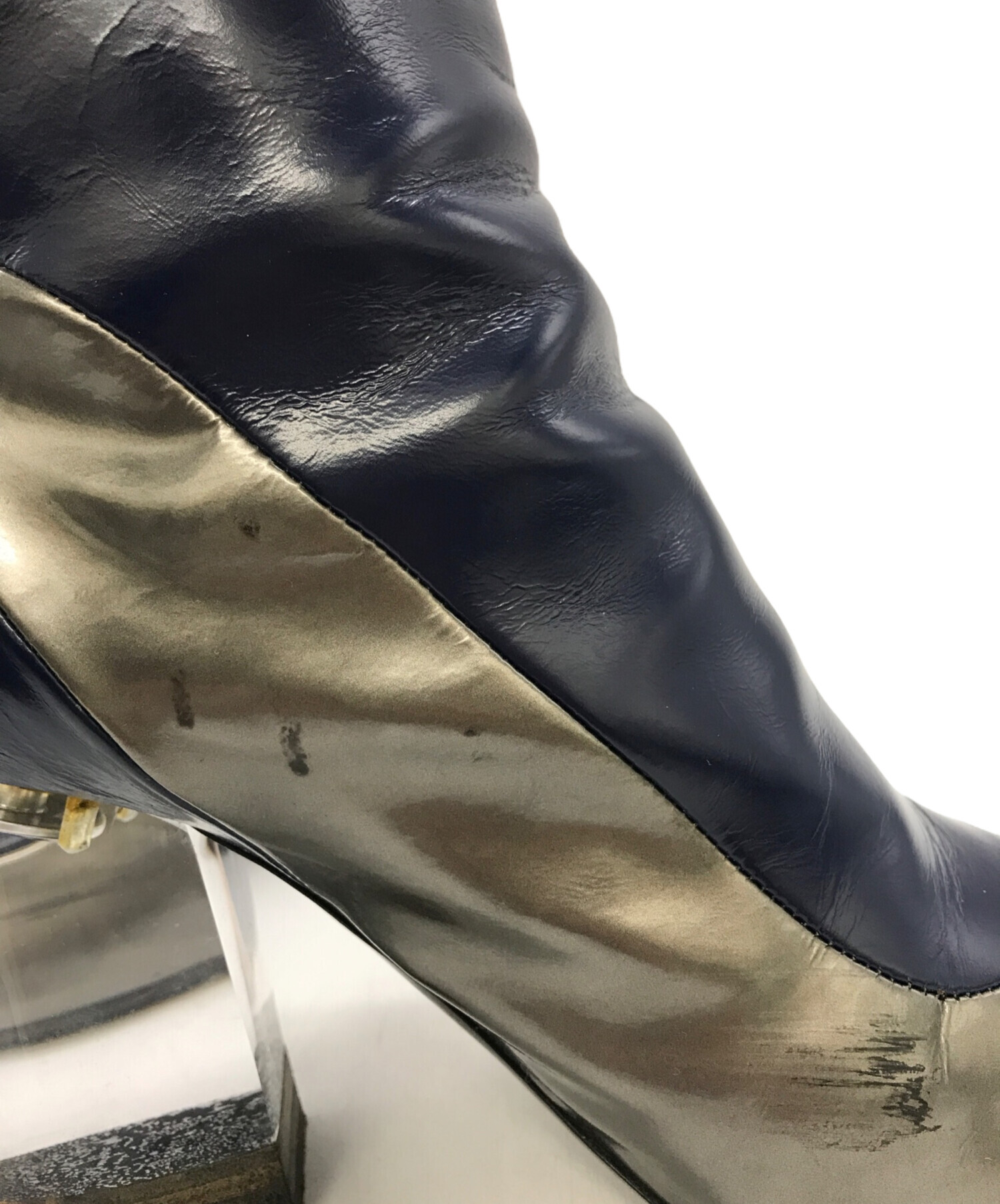 中古・古着通販】PREMIATA (プレミアータ) クリアヒールブーツ 