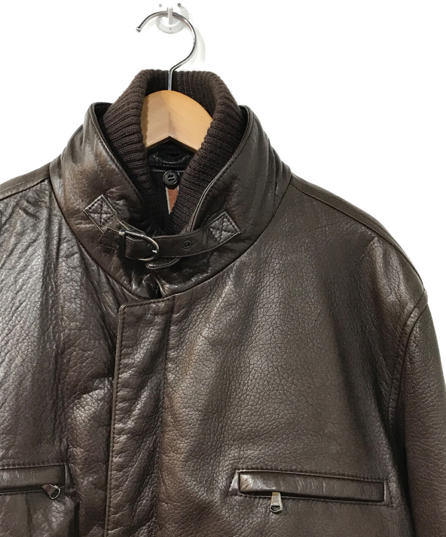 中古・古着通販】FRATELLI ROSSETTI (フラテッリロゼッティ) レザー 