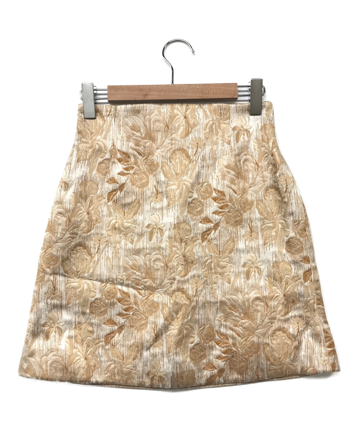 mame Hazy Floral Jacquard Mini Skirtスカート