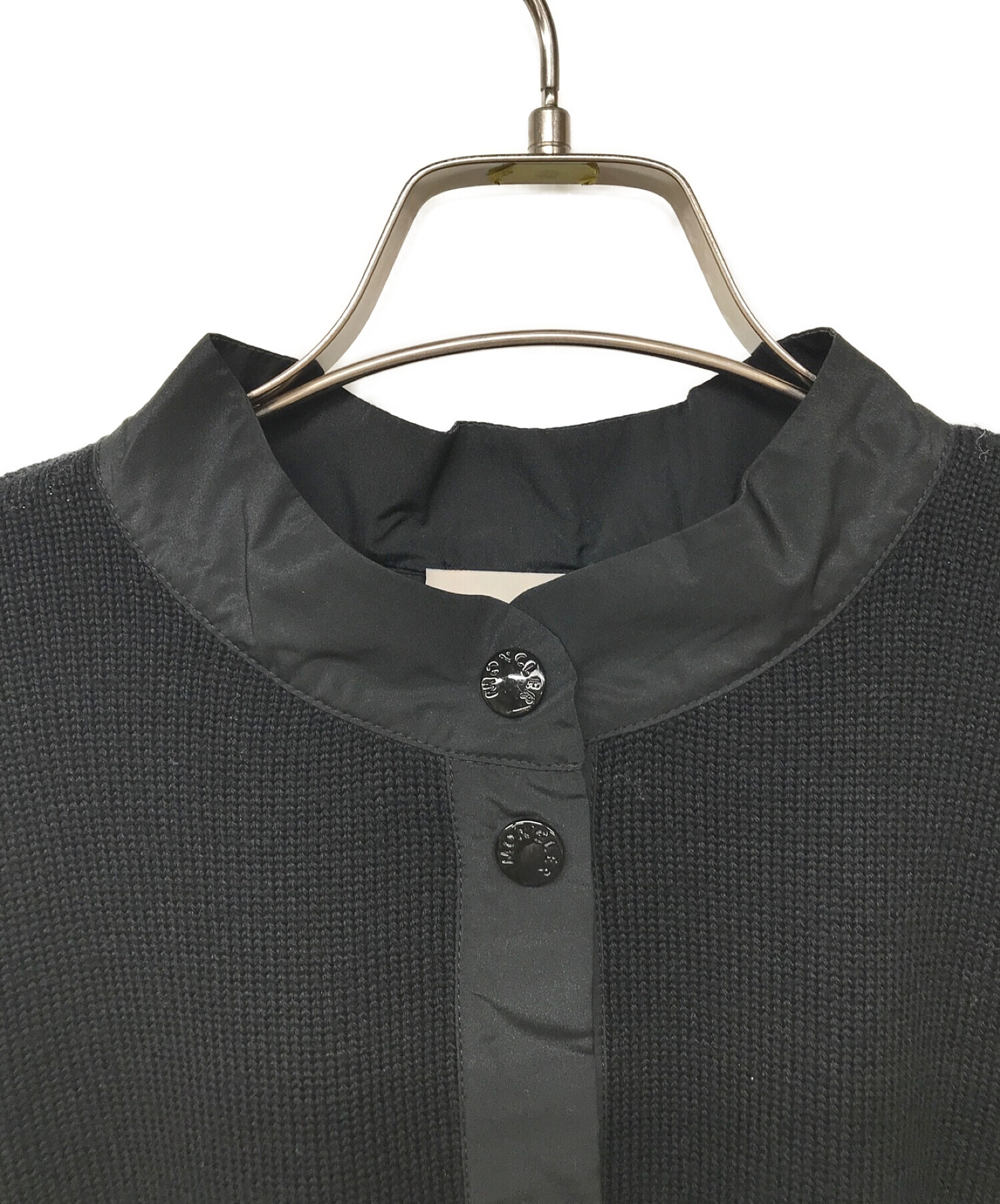 中古・古着通販】MONCLER (モンクレール) カーディガン ブラック 