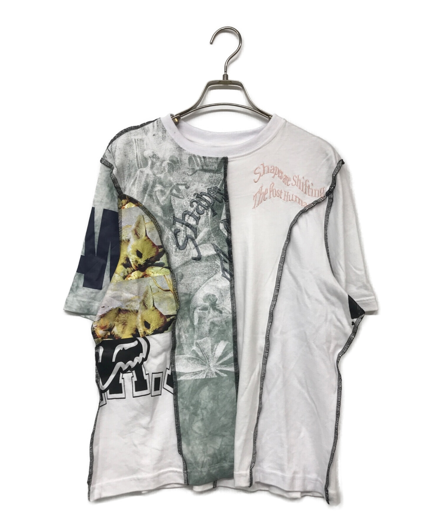 中古・古着通販】PAM (パム) デザインTシャツ ホワイト サイズ:L