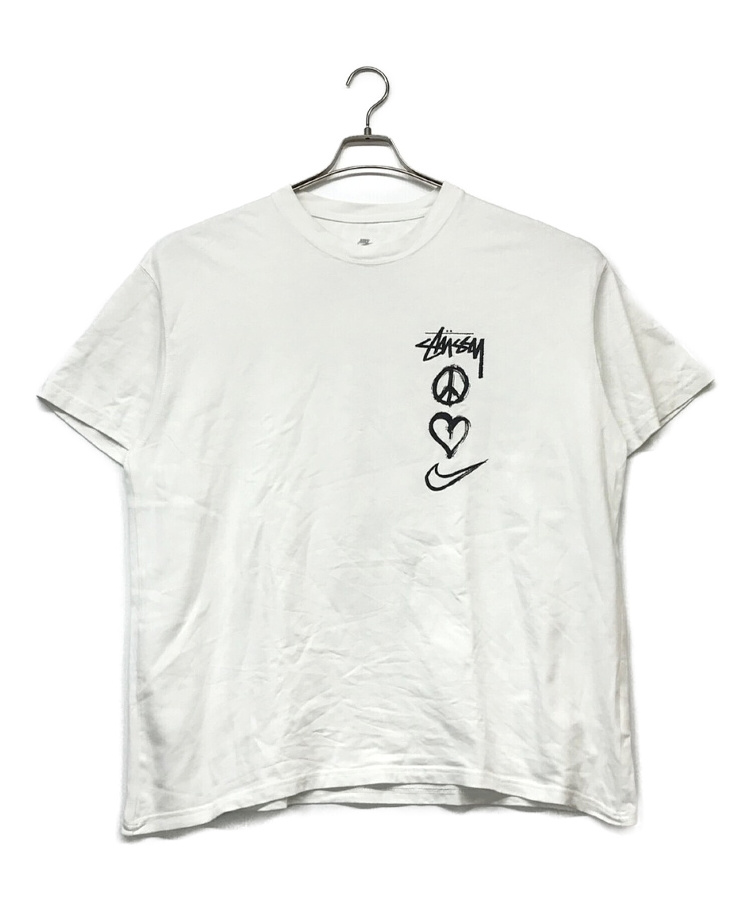 Tシャツ/カットソー(半袖/袖なし)STUSSY NIKE  TEE ナイキ　ステューシー　Tシャツ　XL