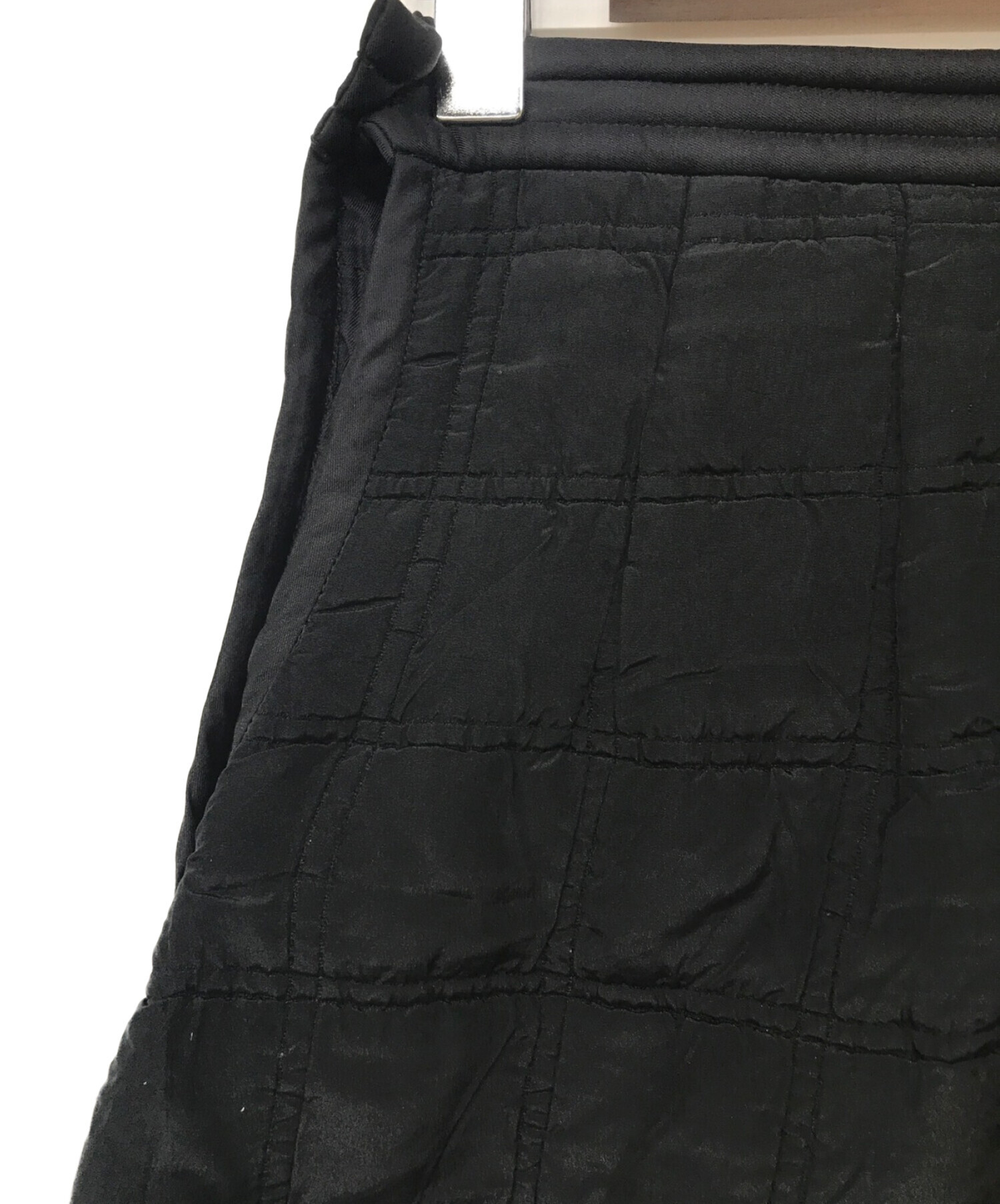 FUMIKA UCHIDA (フミカウチダ) キルティングスカート ブラック サイズ:34