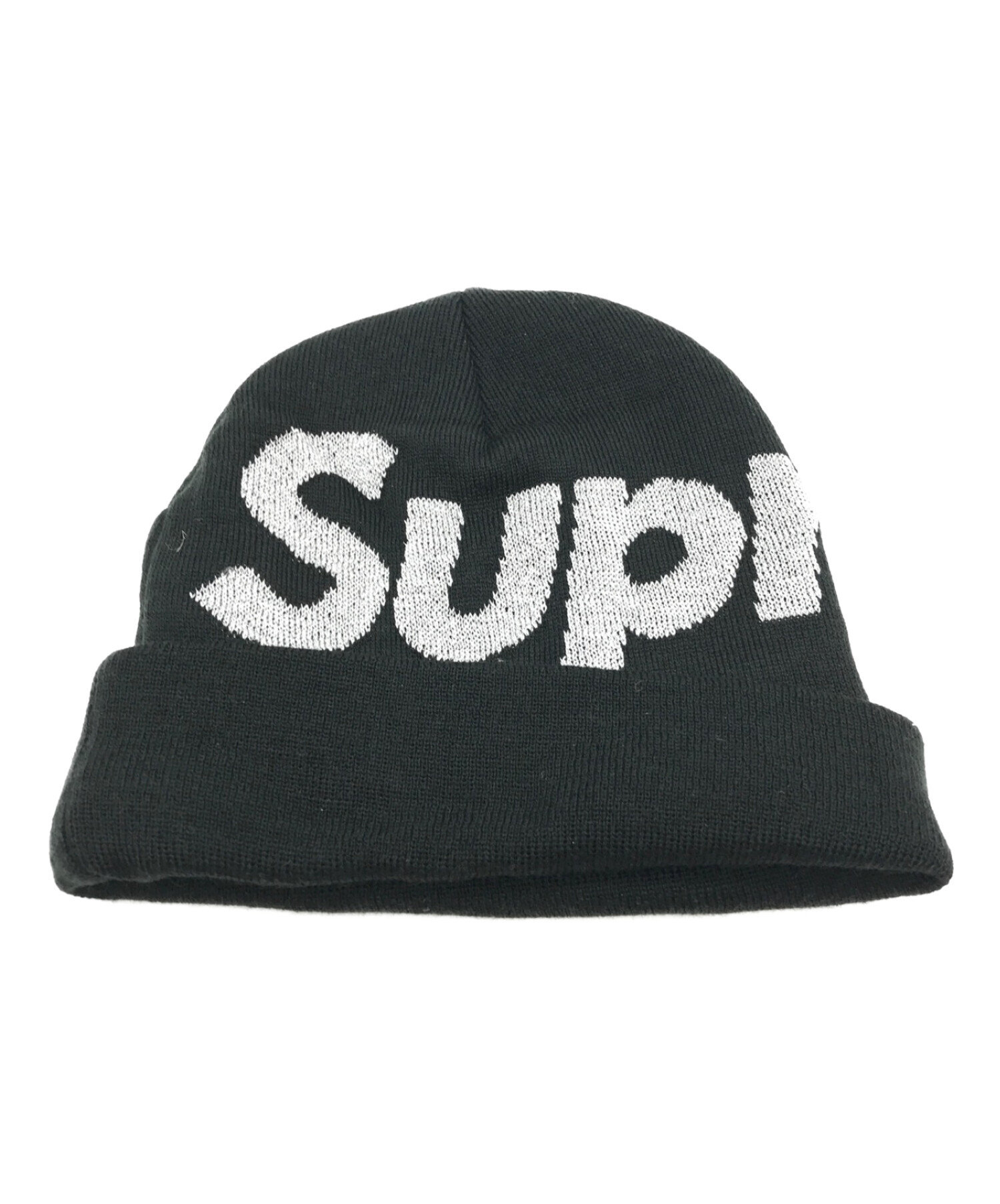 帽子supreme big logo beanie ビッグロゴビーニー