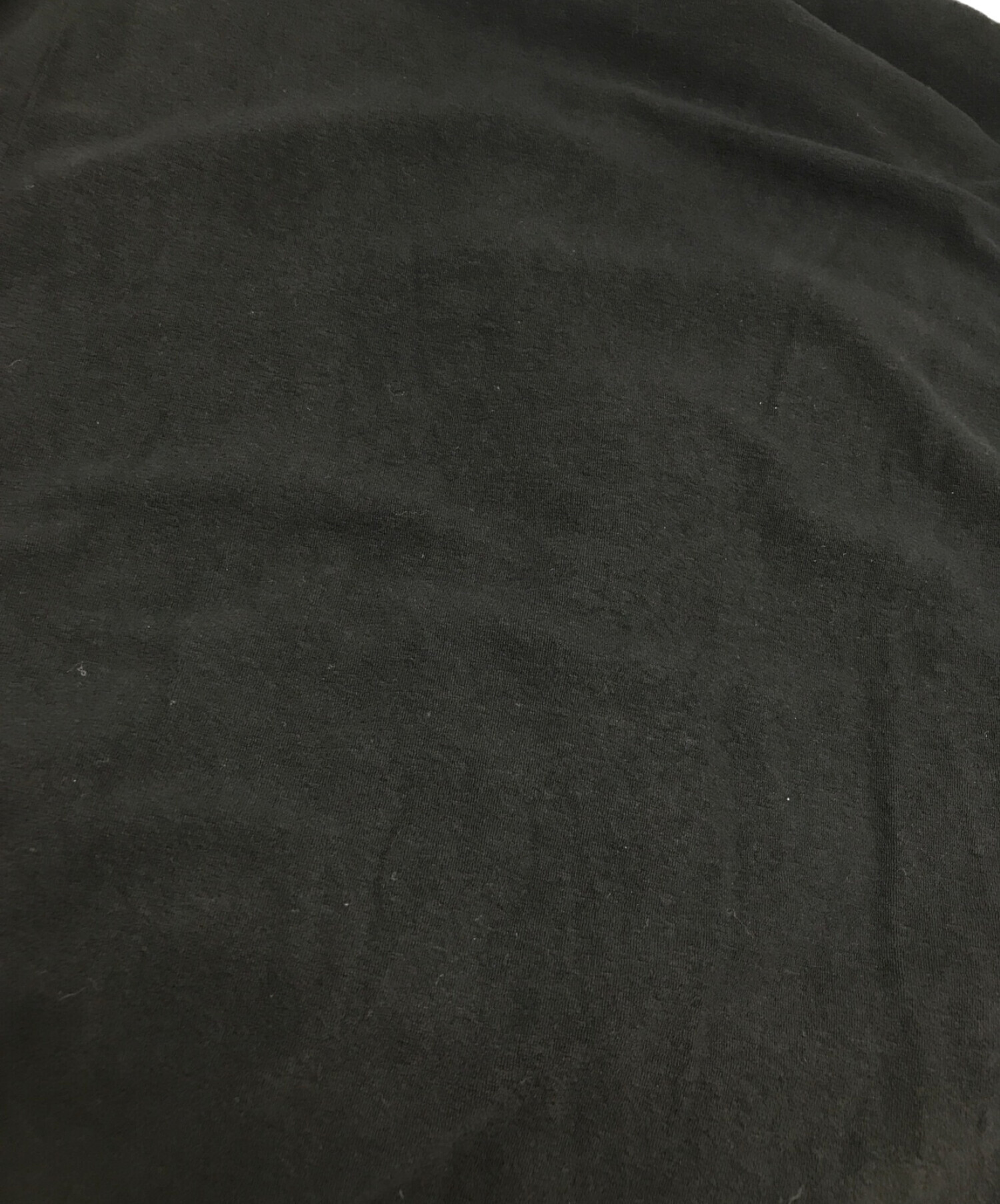 中古・古着通販】JULIUS (ユリウス) ドレープ Tシャツ ブラック サイズ