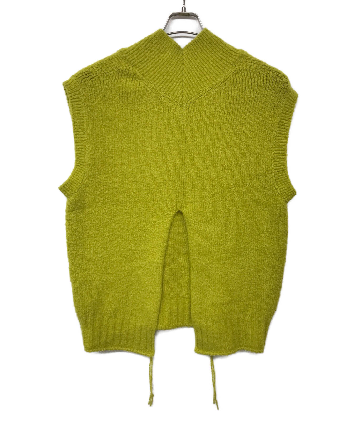 肩幅約50cm新品未使用　IRENE whole garment knit vest