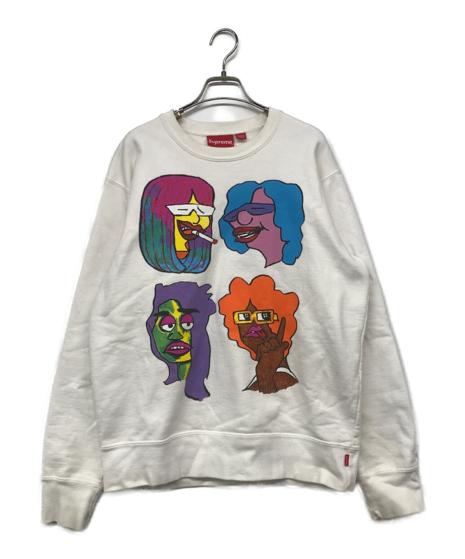 中古・古着通販】SUPREME (シュプリーム) Gonz Heads Crewneck 