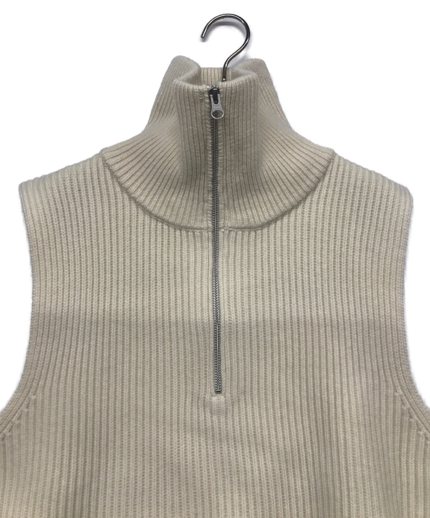 中古・古着通販】TODAYFUL (トゥデイフル) ハーフジップニットベスト 