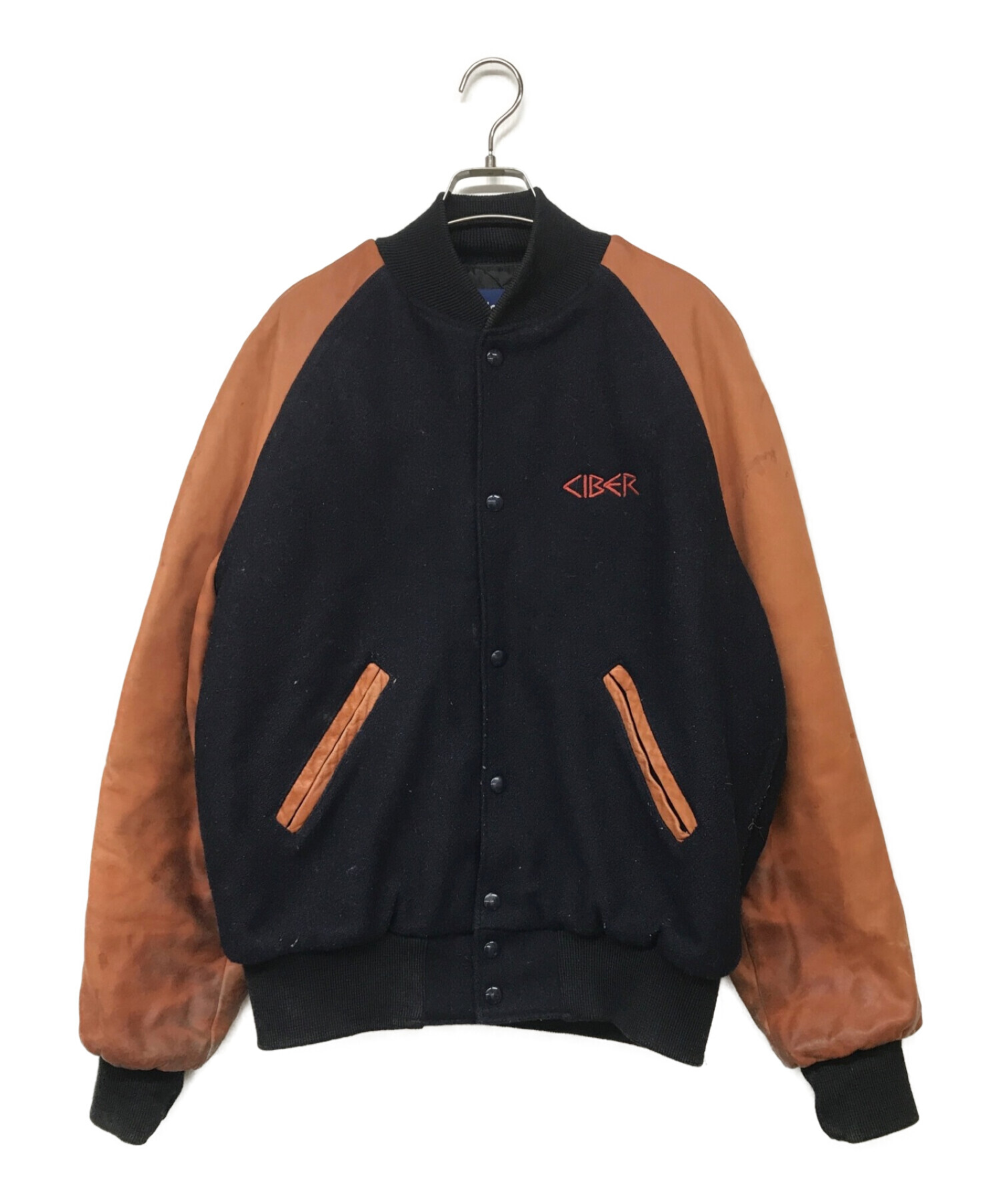 HOLLOWAY スタジャン ブラウンヴィンテージ アメカジ古着60s