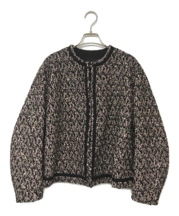 ☆新品タグ付き☆DRESSTERIOR☆ノーカラーツイードジャケット 