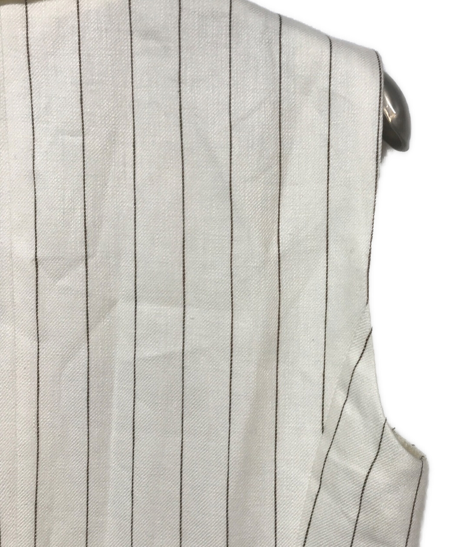 中古・古着通販】MaxMara (マックスマーラ) ピンストライプ リネン 