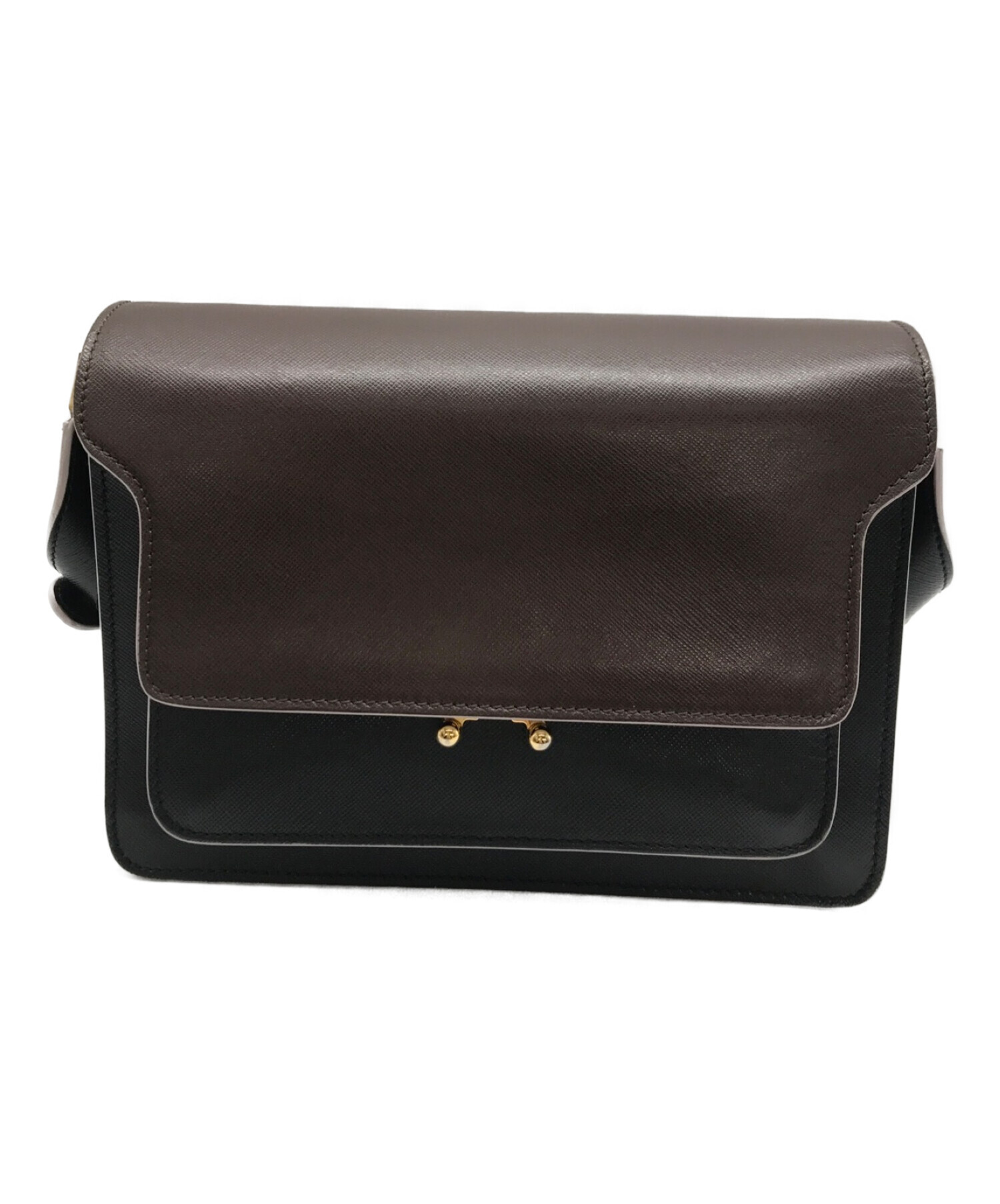 一度使用MARNI黒Phoneショルダーバッグ