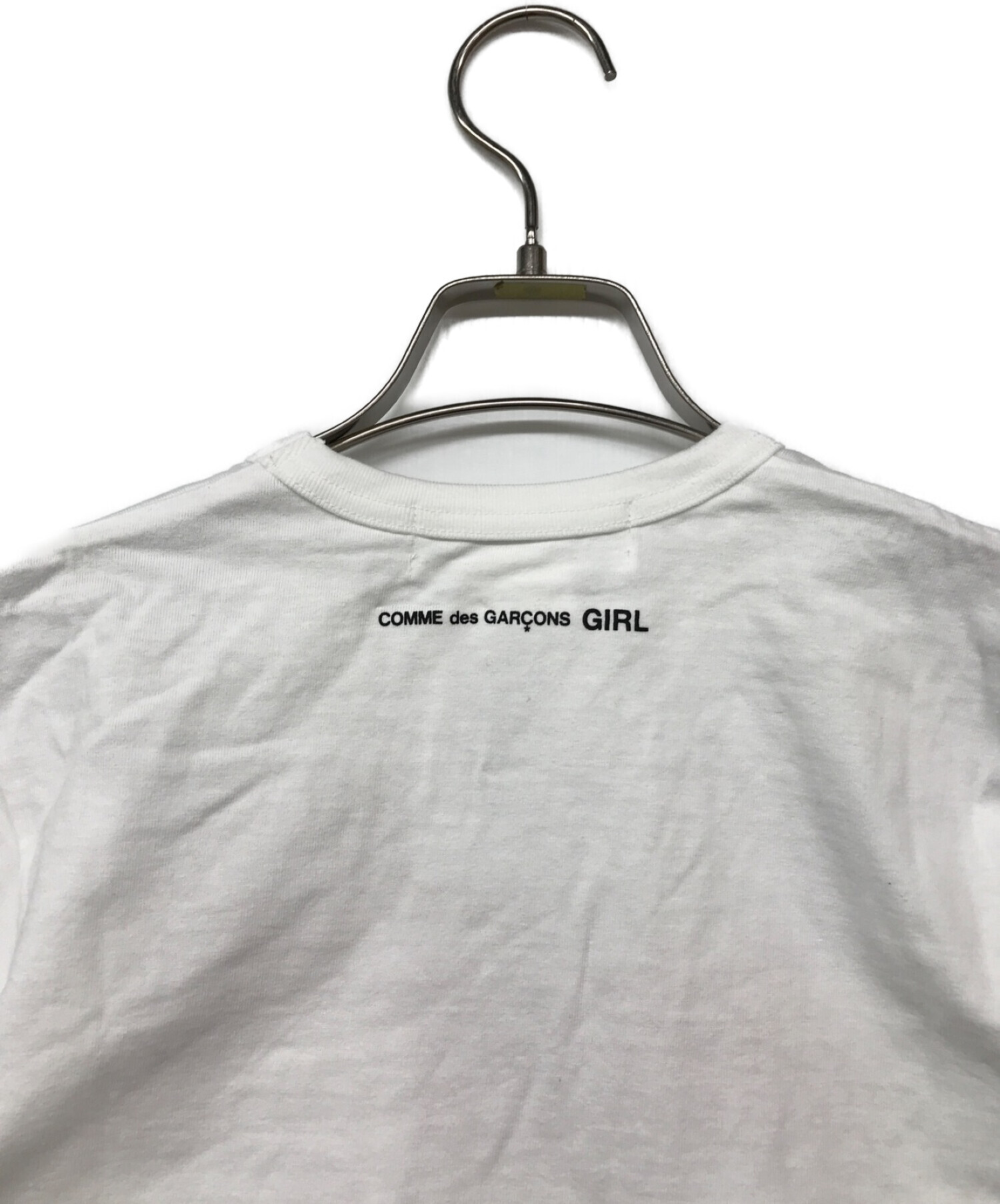 COMME des GARCONS GIRL (コムデギャルソンガール) DISNEY (ディズニー) プリントTシャツ ホワイト サイズ:S 未使用品