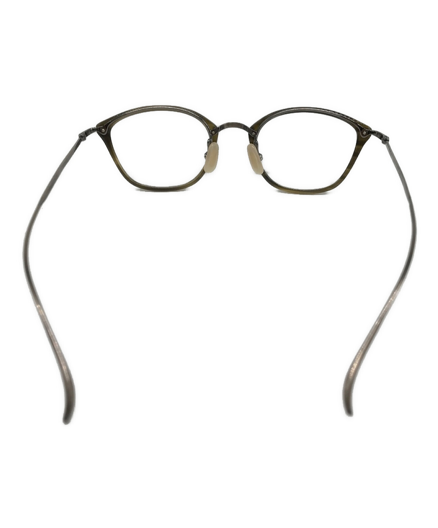 金子眼鏡 (カネコメガネ) チタンスクエアアイウェア サイズ:46□21-142