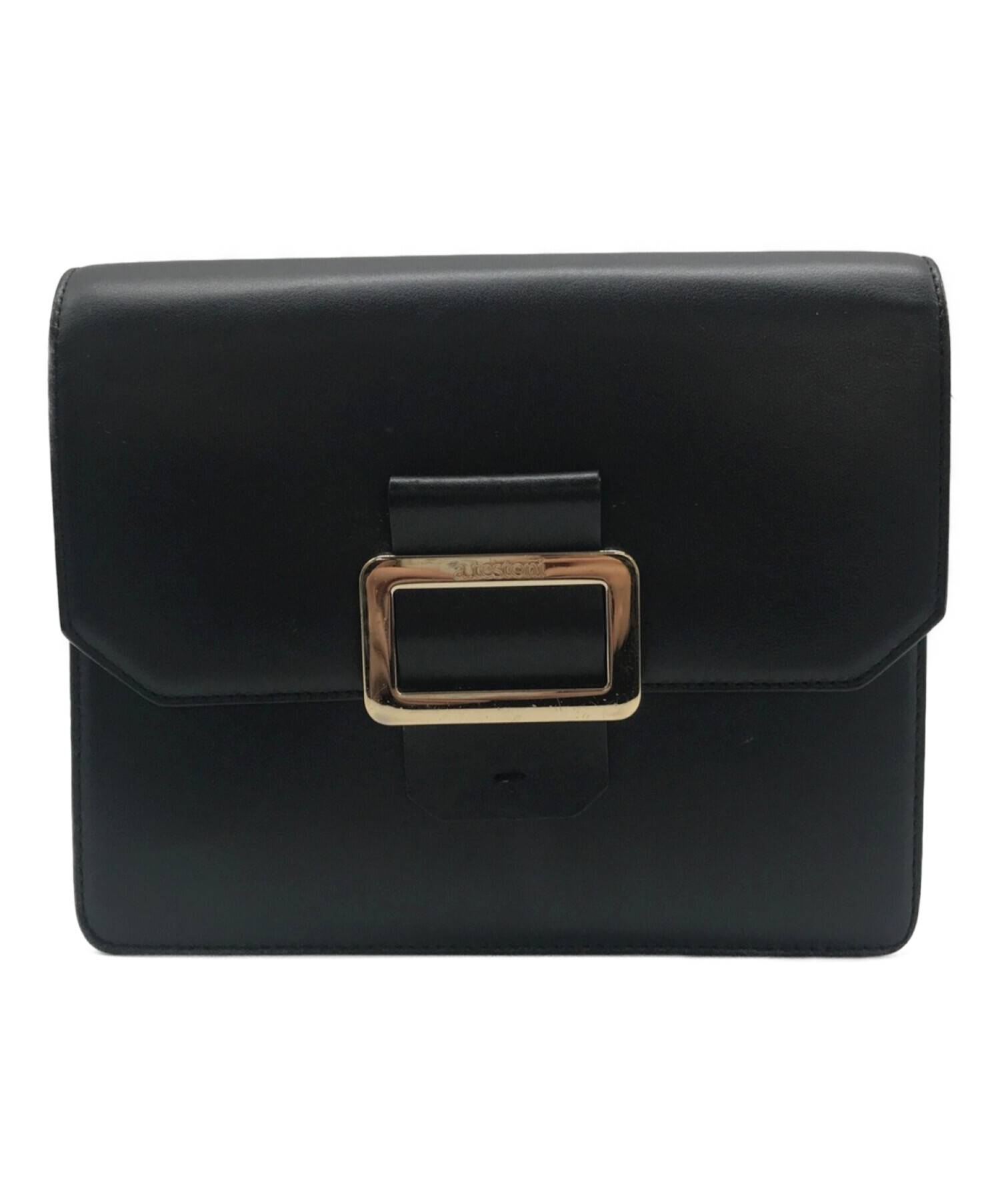 A.Testoni ショルダーバッグ a.testoni ア・テストーニ クロコダイル