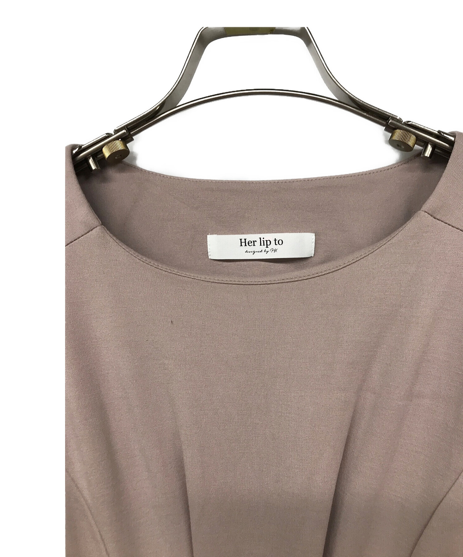 herlipto Marylebone Short-Sleeve Dress｜レディース