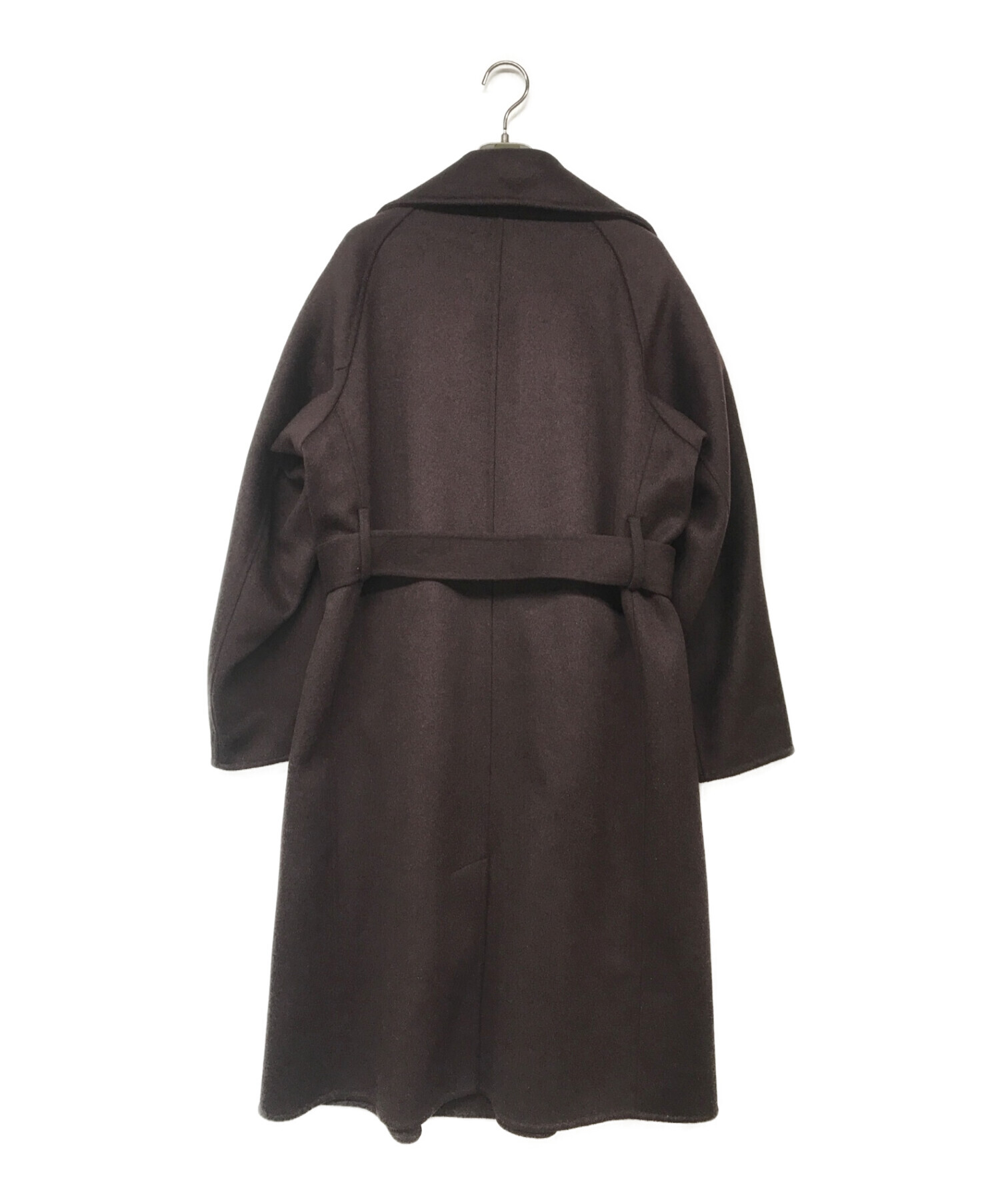 中古・古着通販】+J (プラスジェイ) カシミヤブレンド ラップロング 