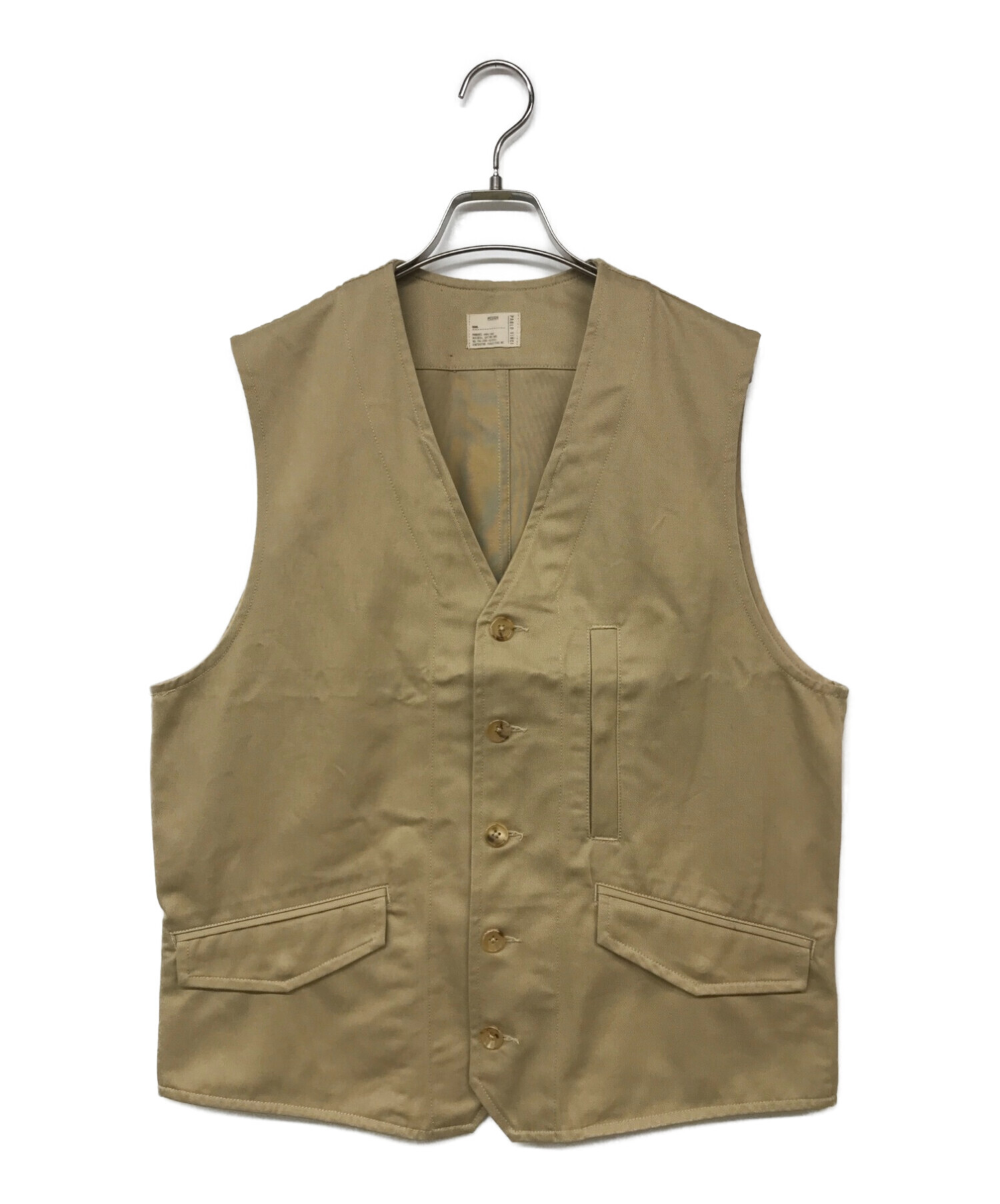中古・古着通販】PABLO VINCI (パブロビンチ) Chino vest ベージュ  