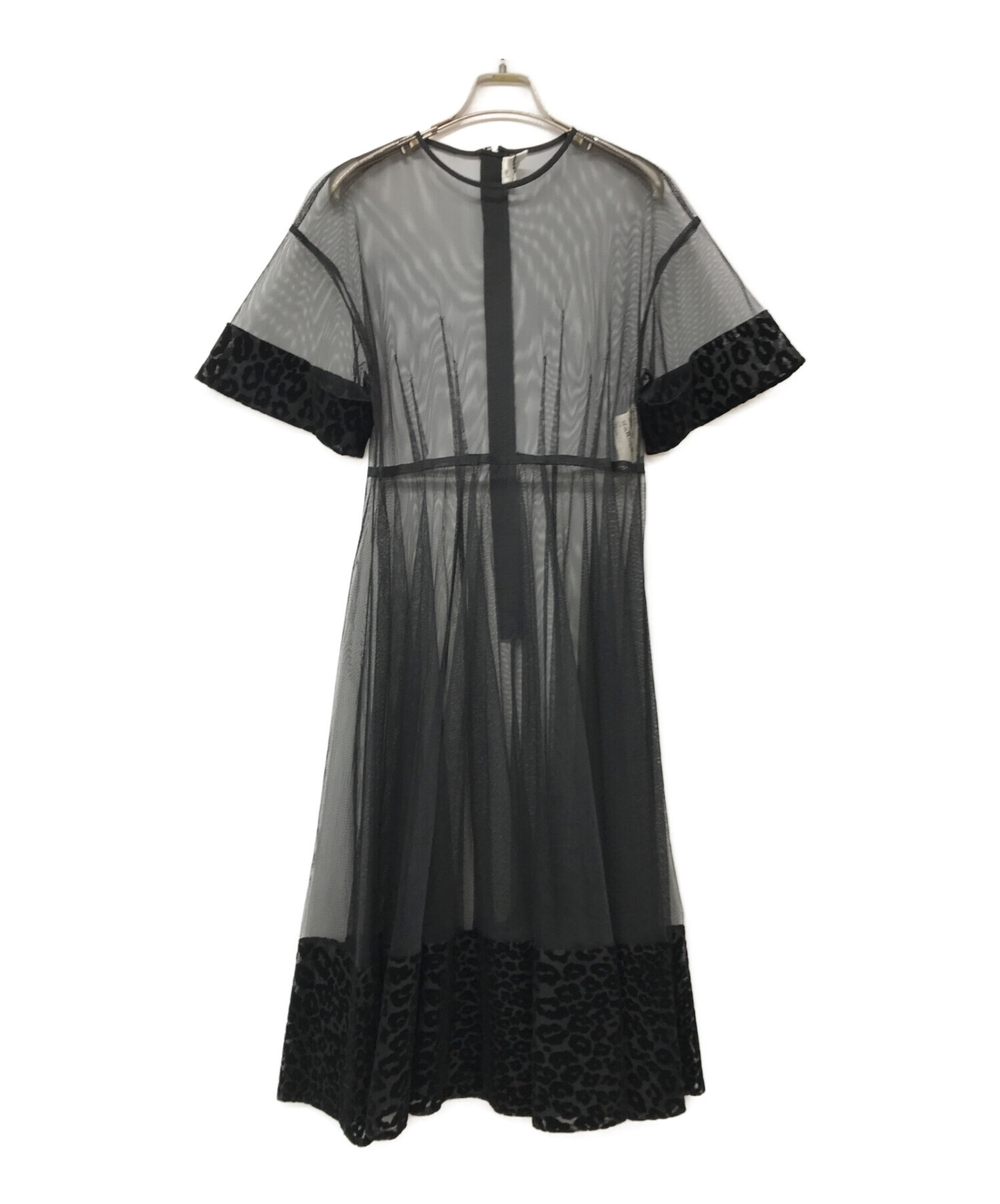 noir kei ninomiya ブラック シャツワンピース XS