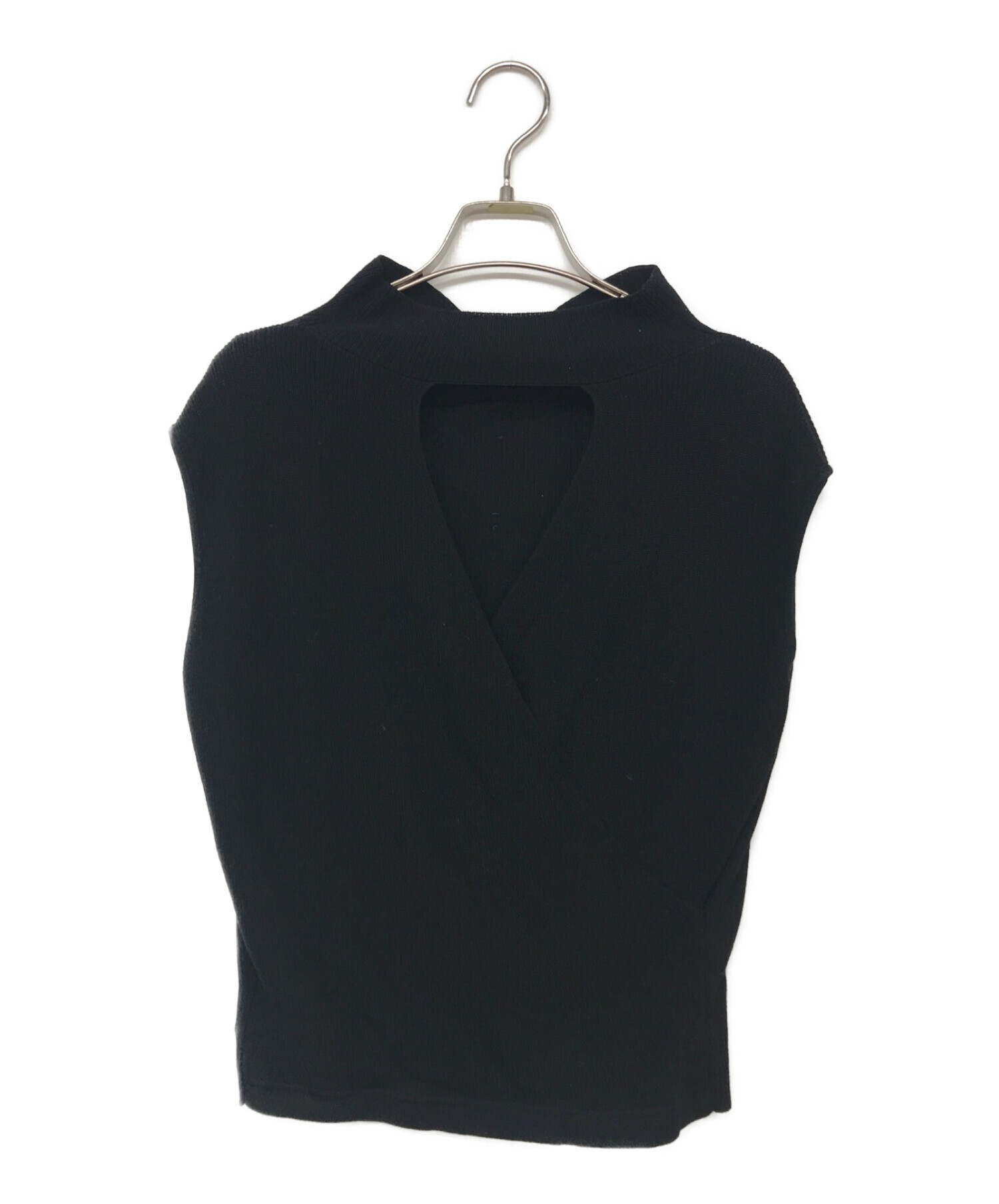 中古・古着通販】HER LIP TO (ハーリップトゥ) Open Back Knit Top 
