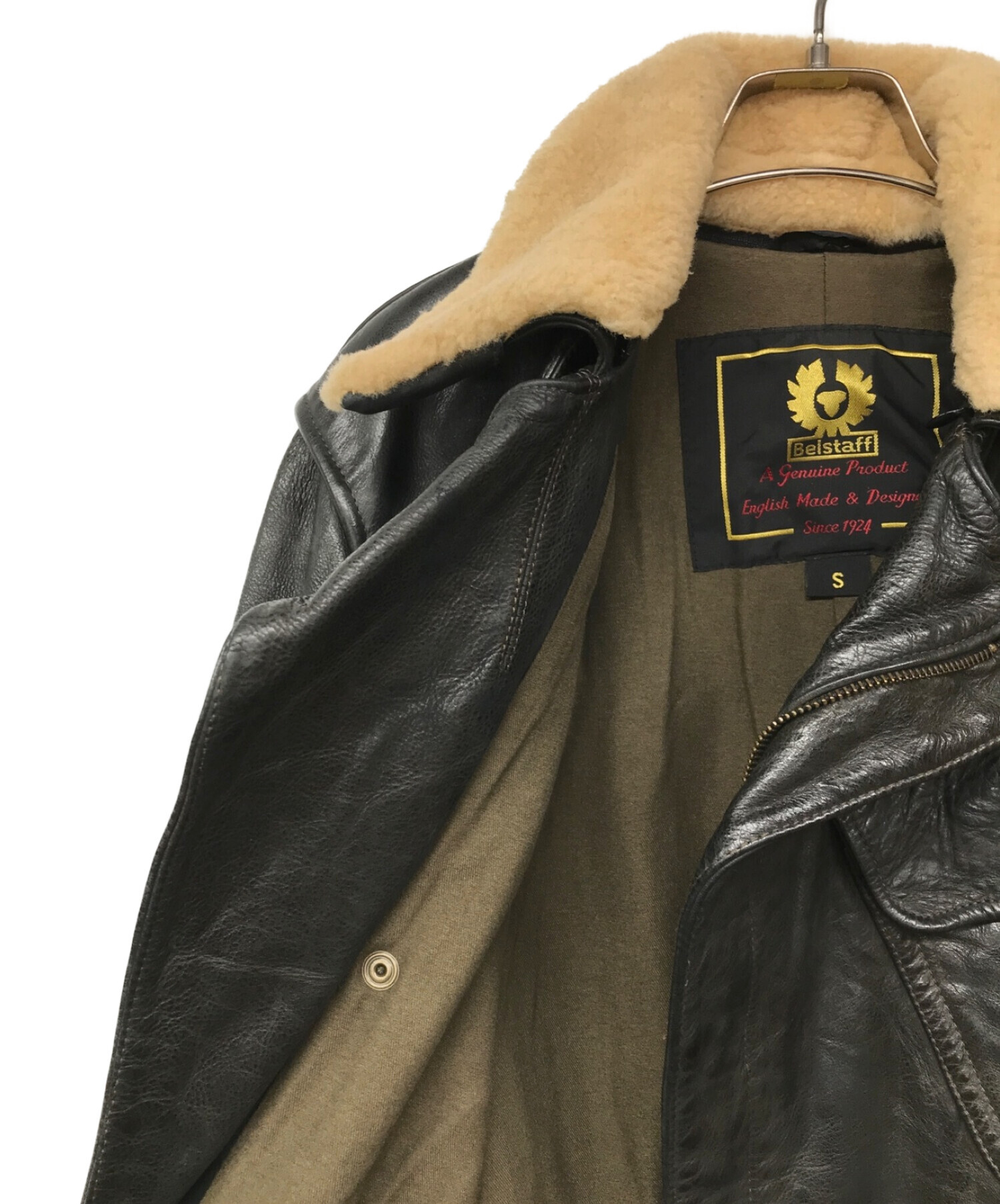 中古・古着通販】BELSTAFF (ベルスタッフ) フライトレザージャケット  