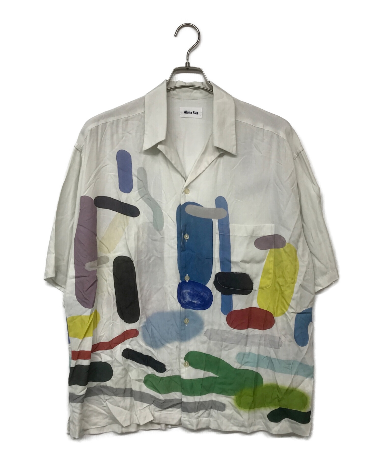 中古・古着通販】ALOHA RUG (アロハラグ) アロハシャツ ベージュ 