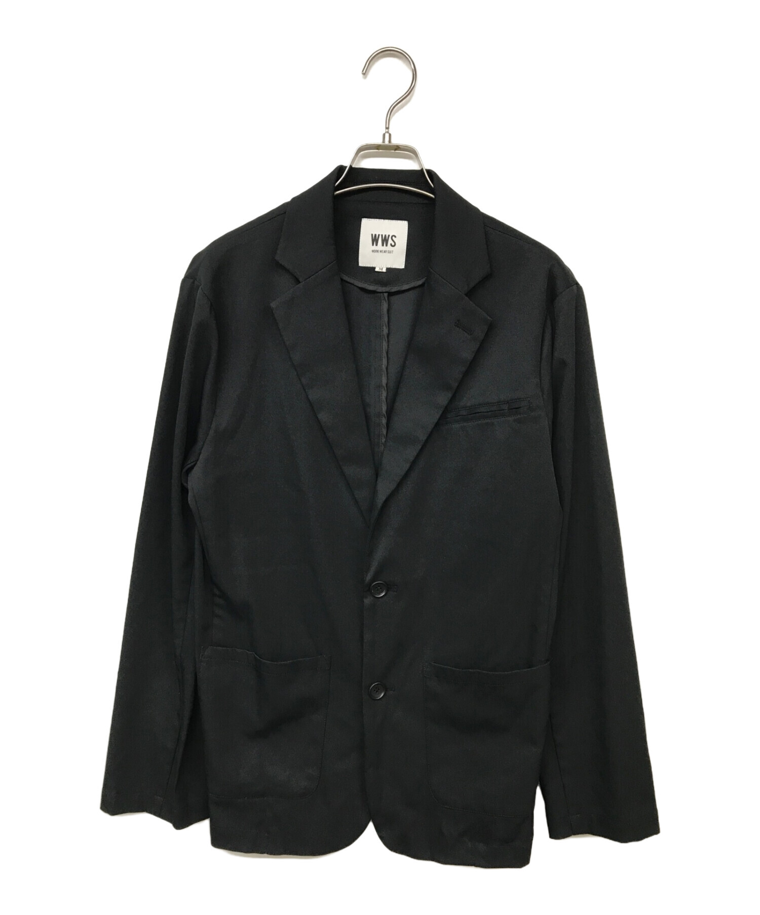 新品】ワークウェアスーツWWSセットアップブラック黒Mサイズ