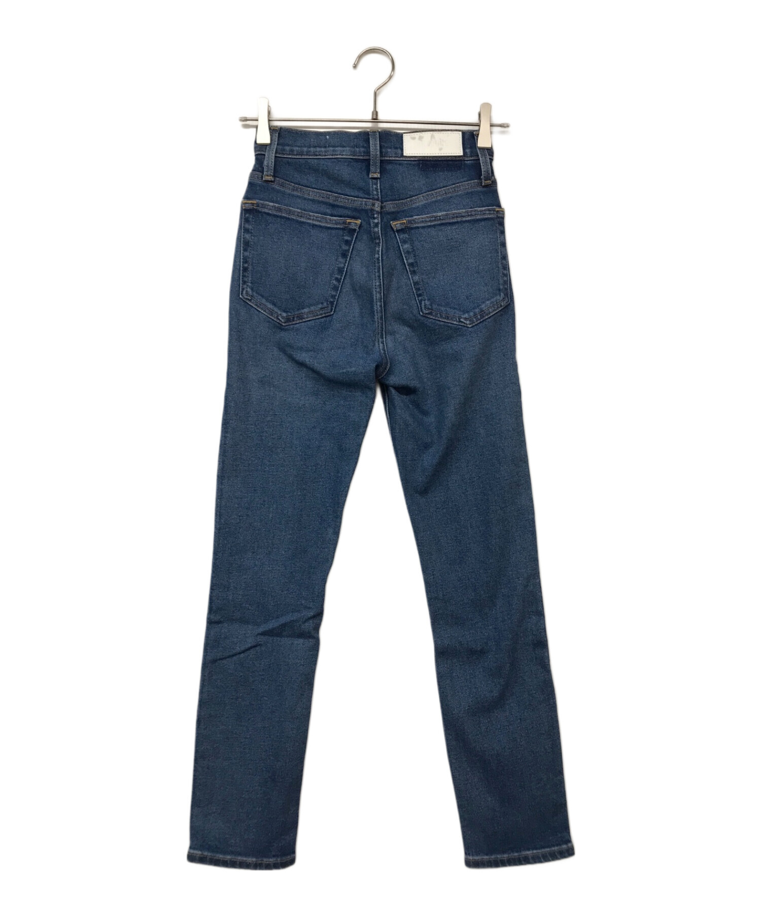 中古・古着通販】RE/DONE (リダン) ダメージデニムパンツ ブルー 