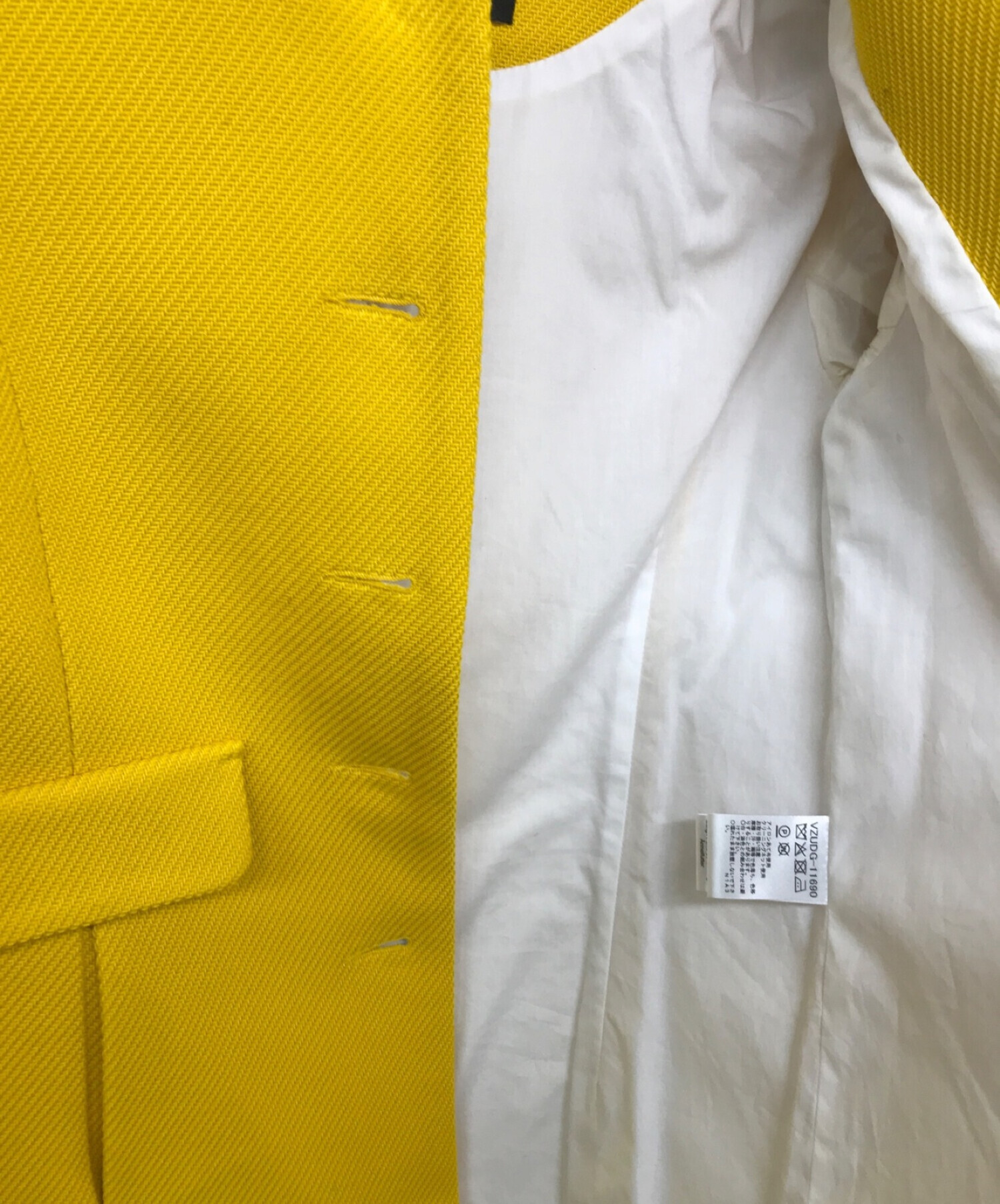 中古・古着通販】TARA JARMON (タラジャーモン) ノーカラー 