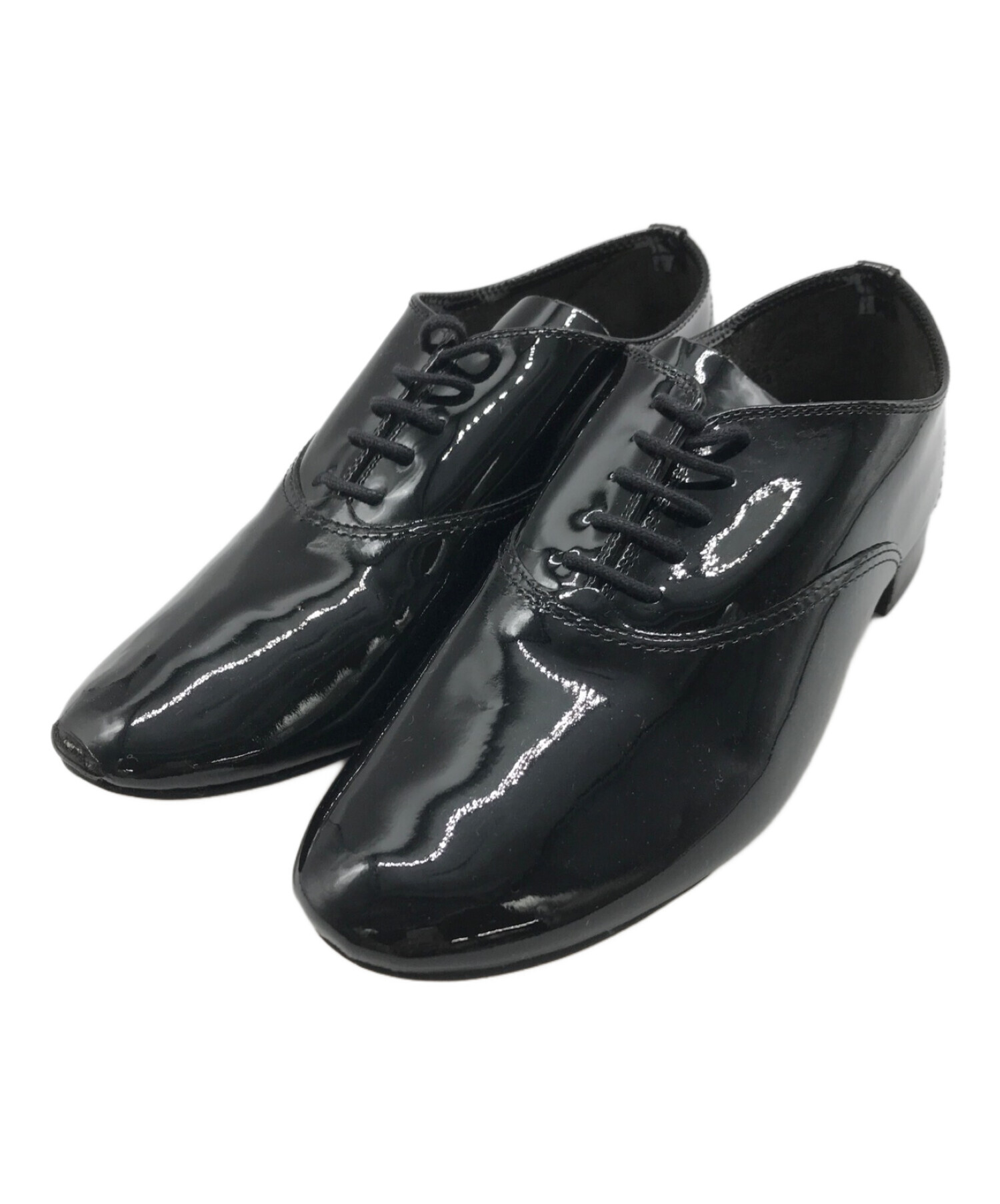 中古・古着通販】repetto (レペット) エナメルレースアップシューズ 