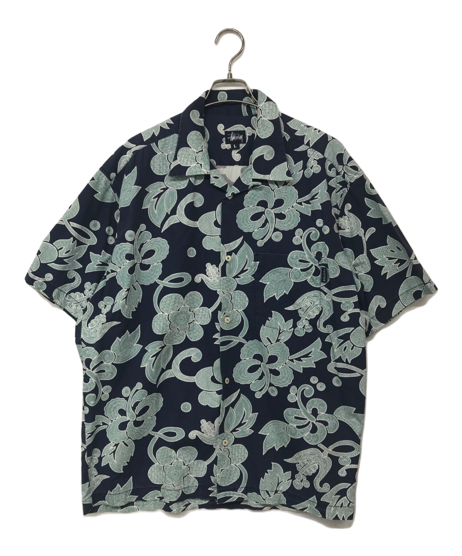 中古・古着通販】stussy (ステューシー) オープンカラーシャツ
