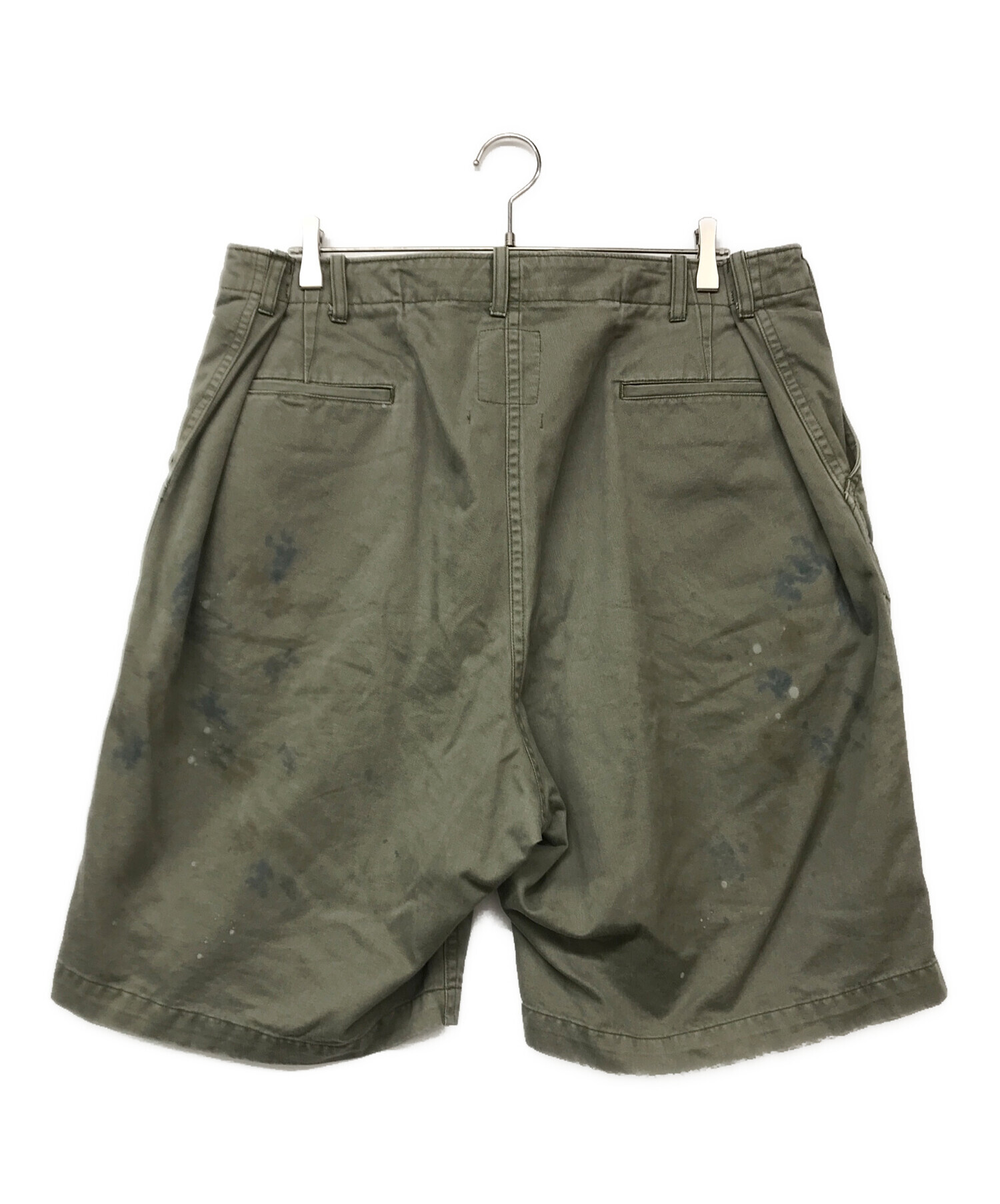 中古・古着通販】BOWWOW (バウワウ) ARMY CHINO SHORTS DUSTY カーキ 