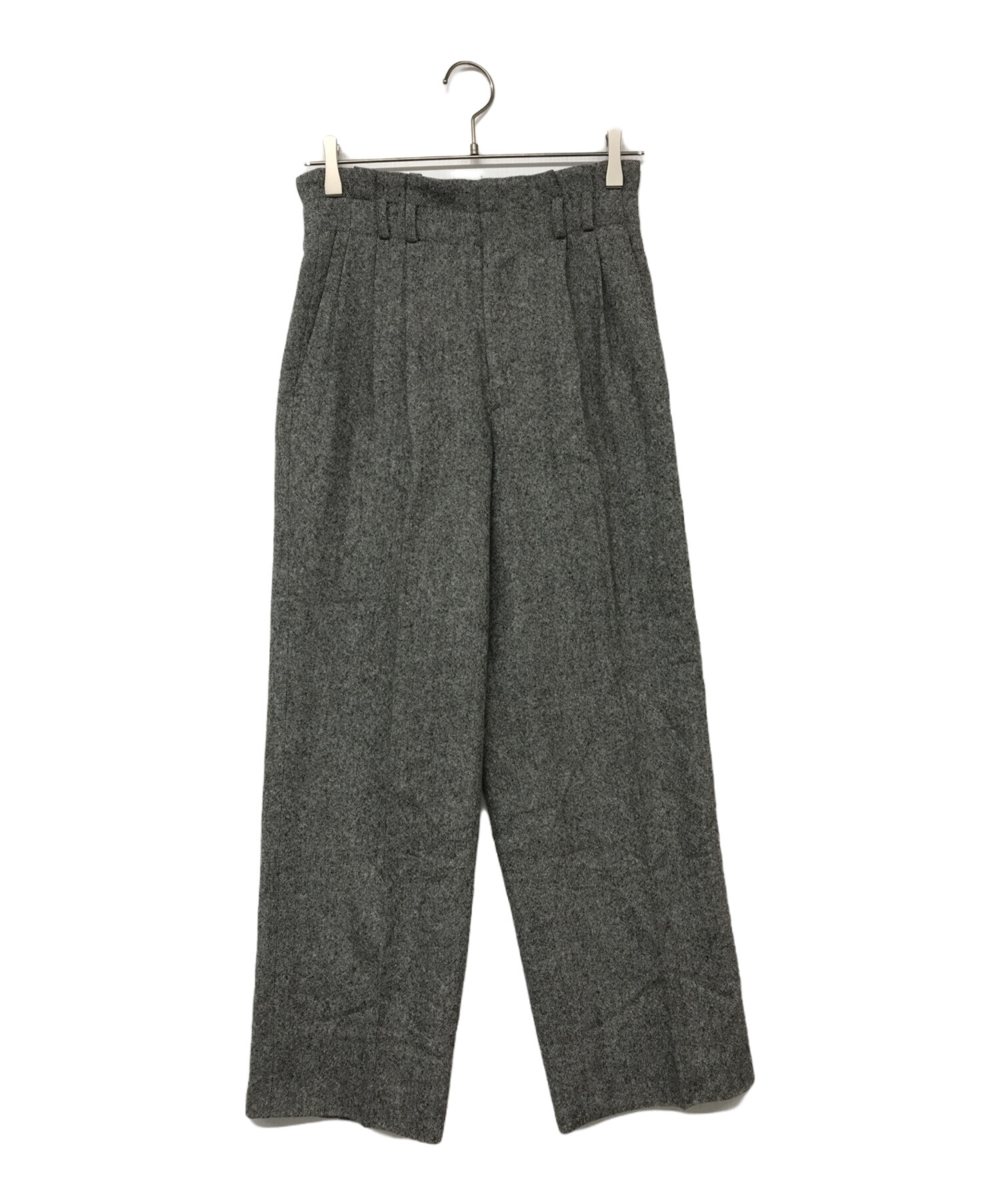 中古・古着通販】cygne (シーニュ) ウエストギャザータックパンツ 