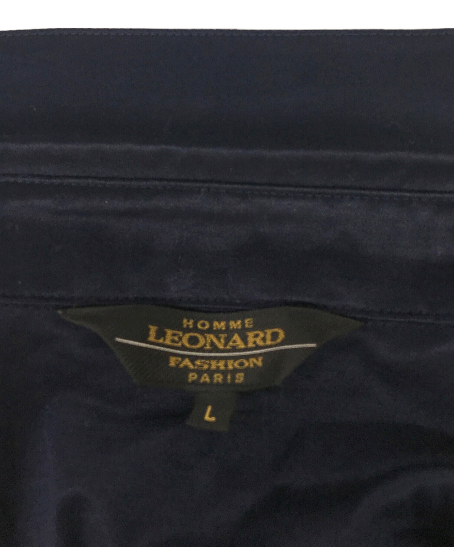 中古・古着通販】leonard homme (レオナール オム) フラワー半袖シャツ 