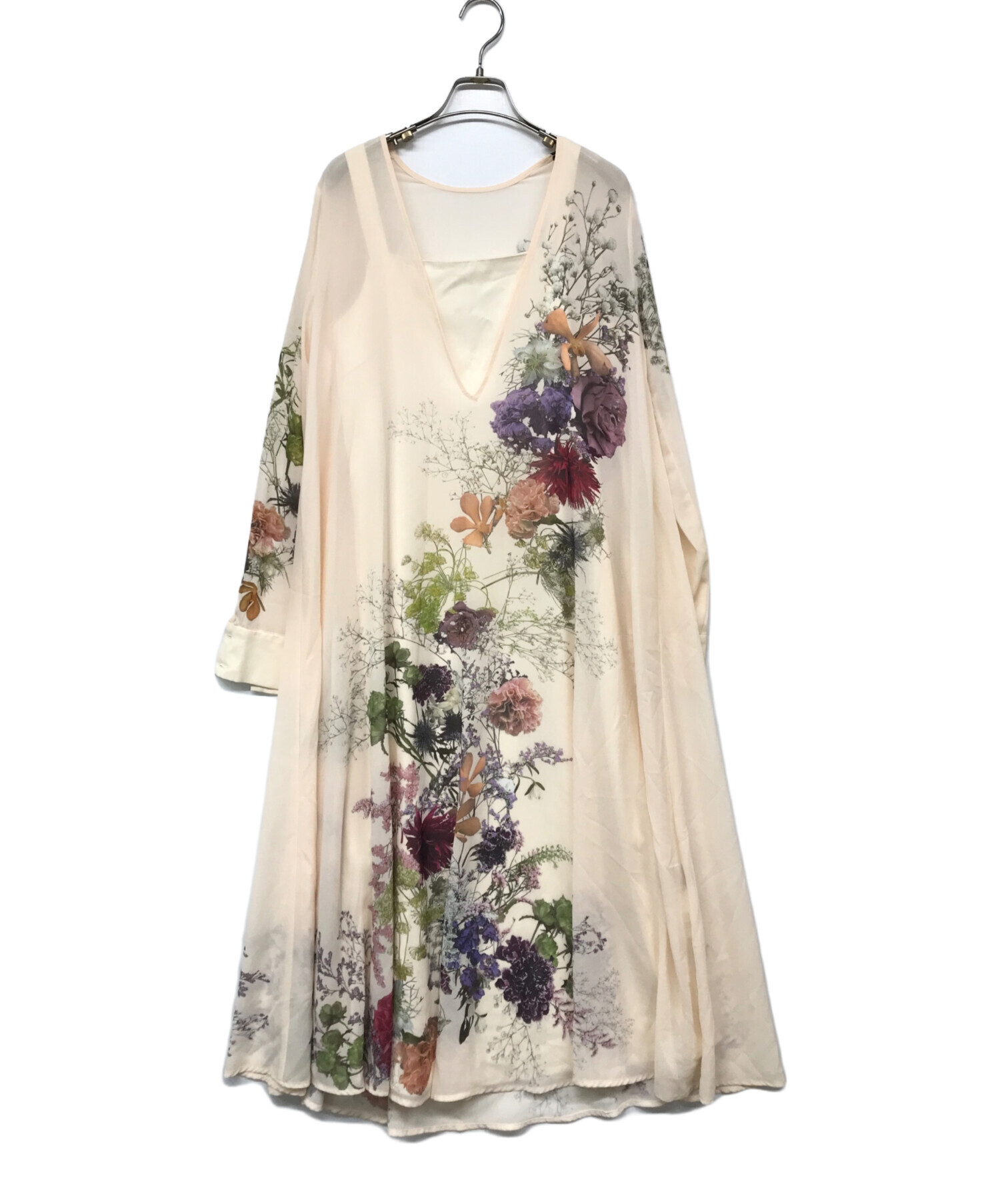 中古・古着通販】Ameri (アメリ) UND 2WAY DARIA V NECK DRESS  