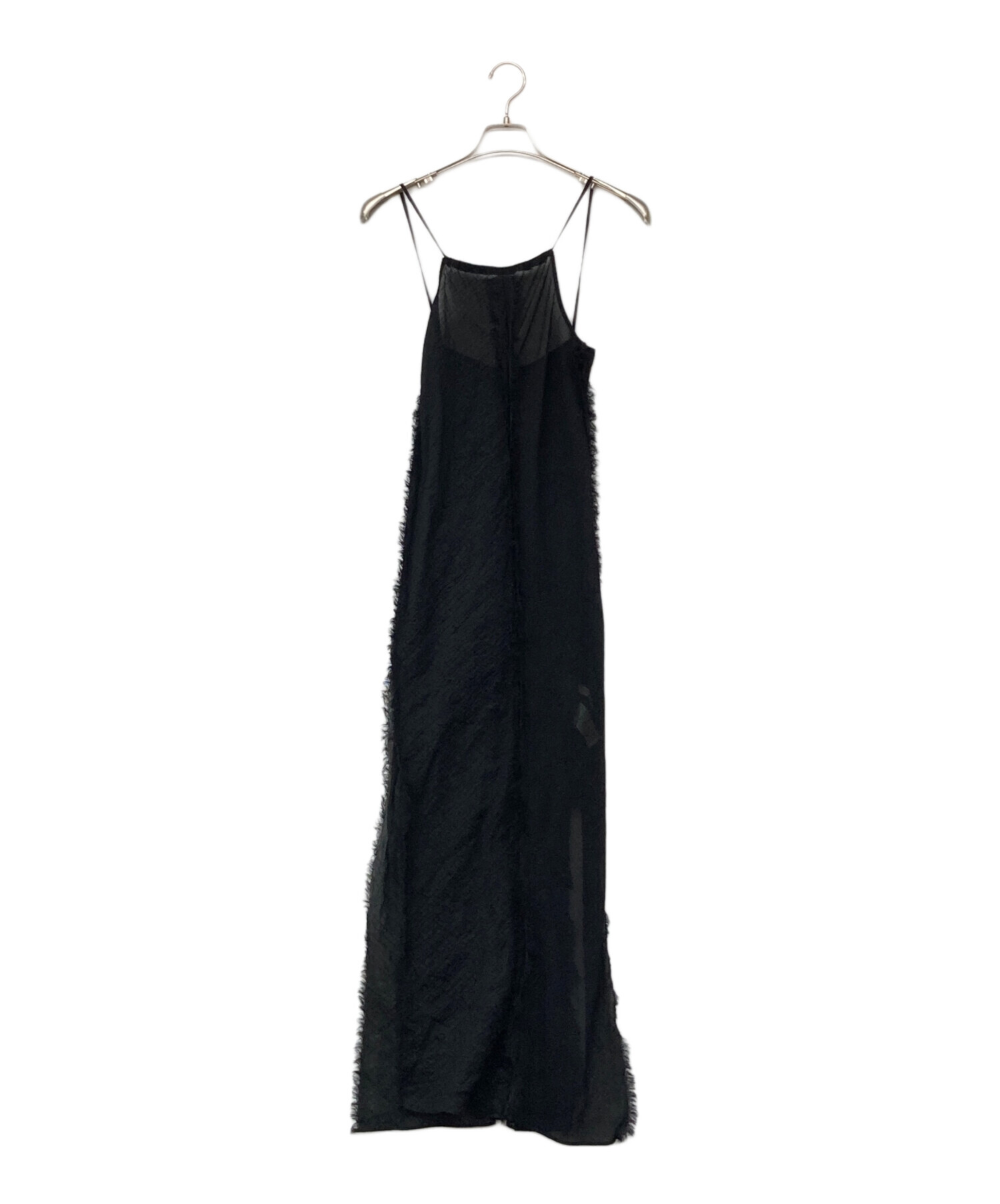 中古・古着通販】PERVERZE (パーバーズ) Narrow Long Dress ブラック 