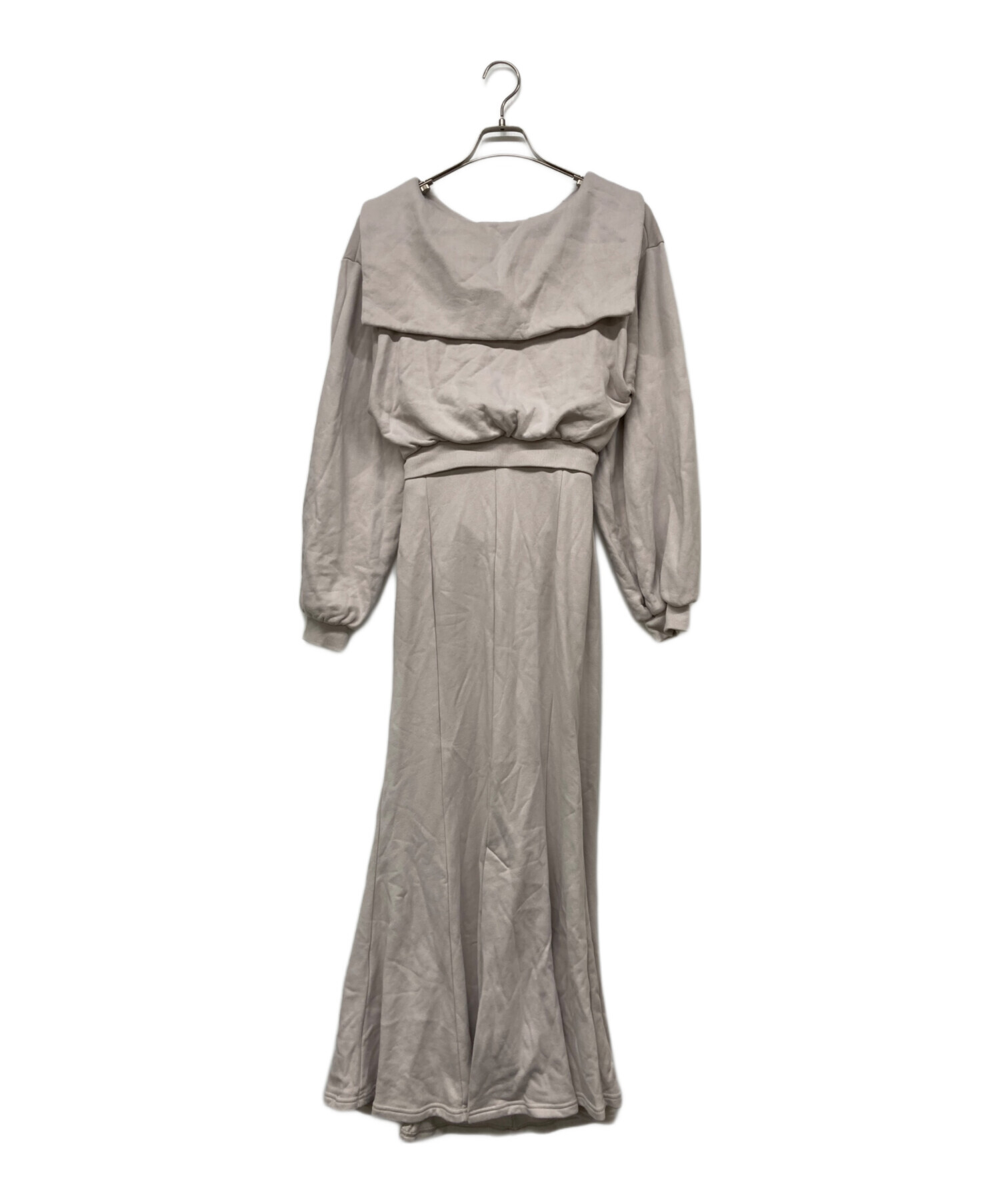 中古・古着通販】HER LIP TO (ハーリップトゥ) Half Zip Sweat Dress  