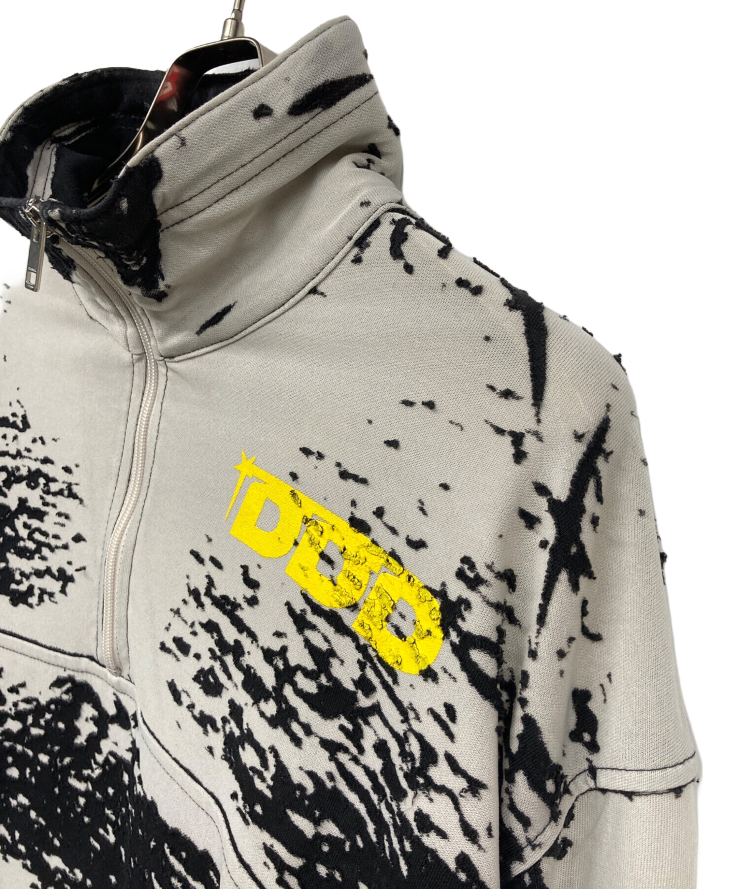 中古・古着通販】DIESEL (ディーゼル) S-Alute ハーフジップスウェット 