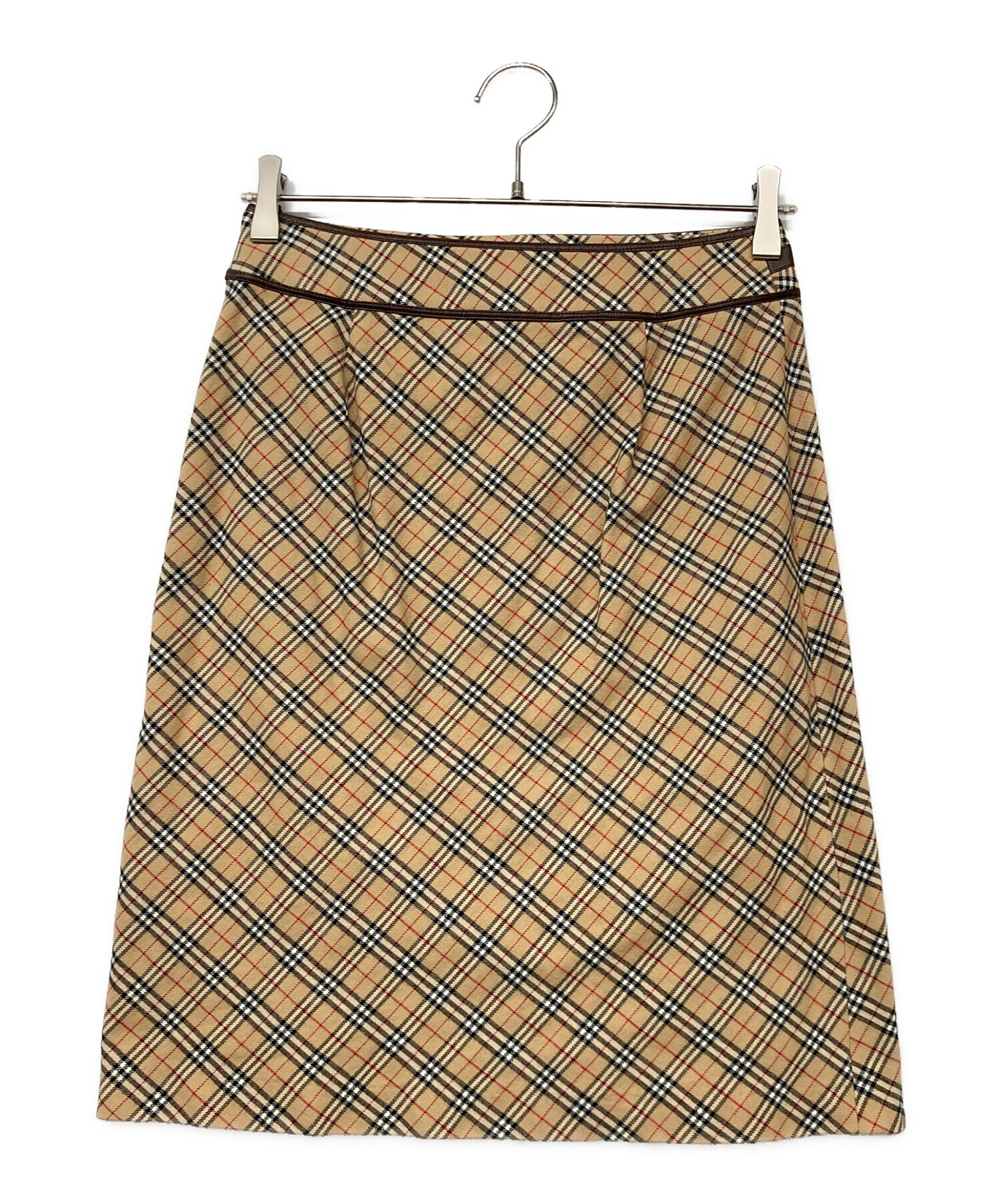 Burberry バーバリーブルーレーベル チェックスカート 美品✨《バーバリーブルーレーベル》ノバチェック スカート 36